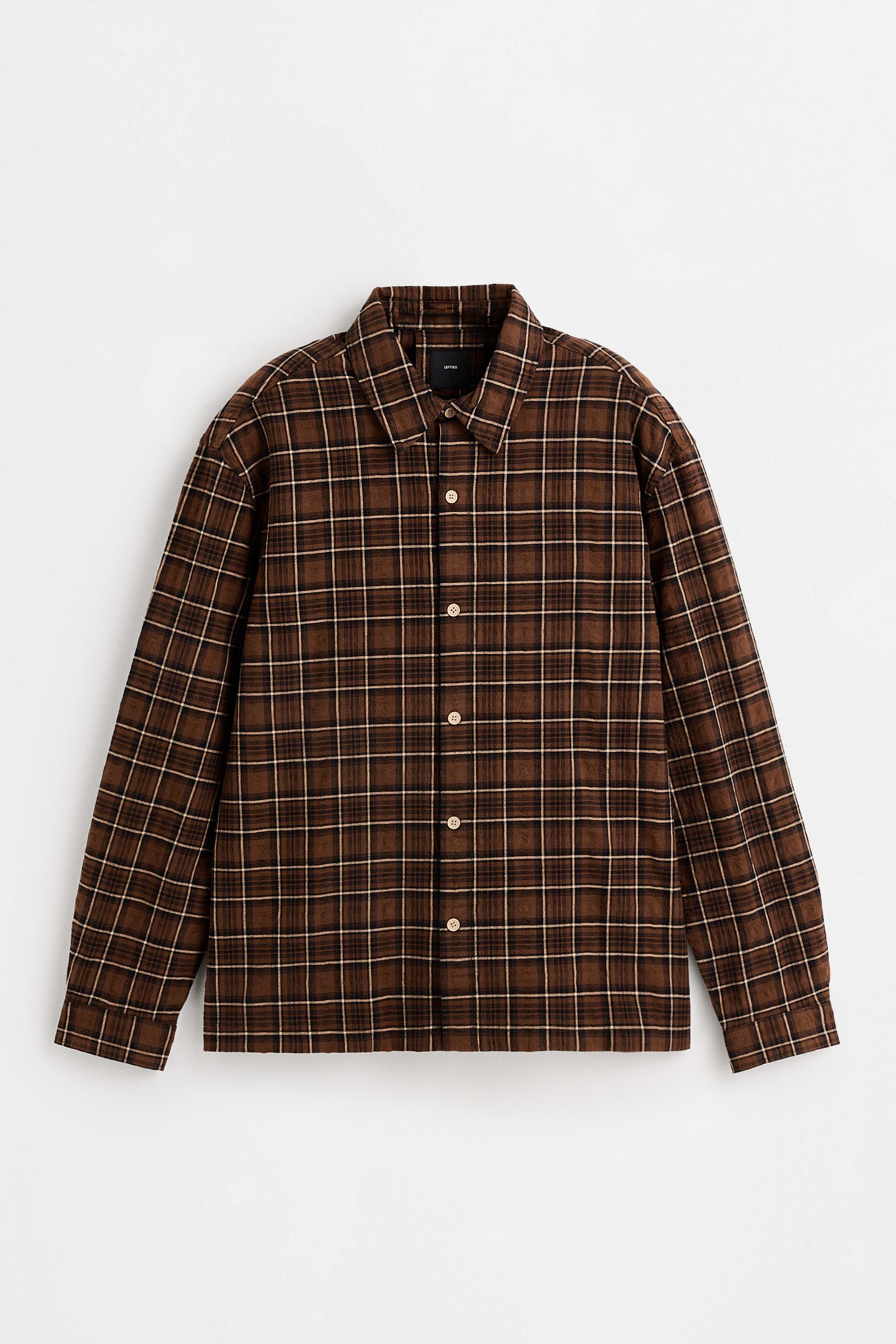 Camisa cuadros bolsillo
