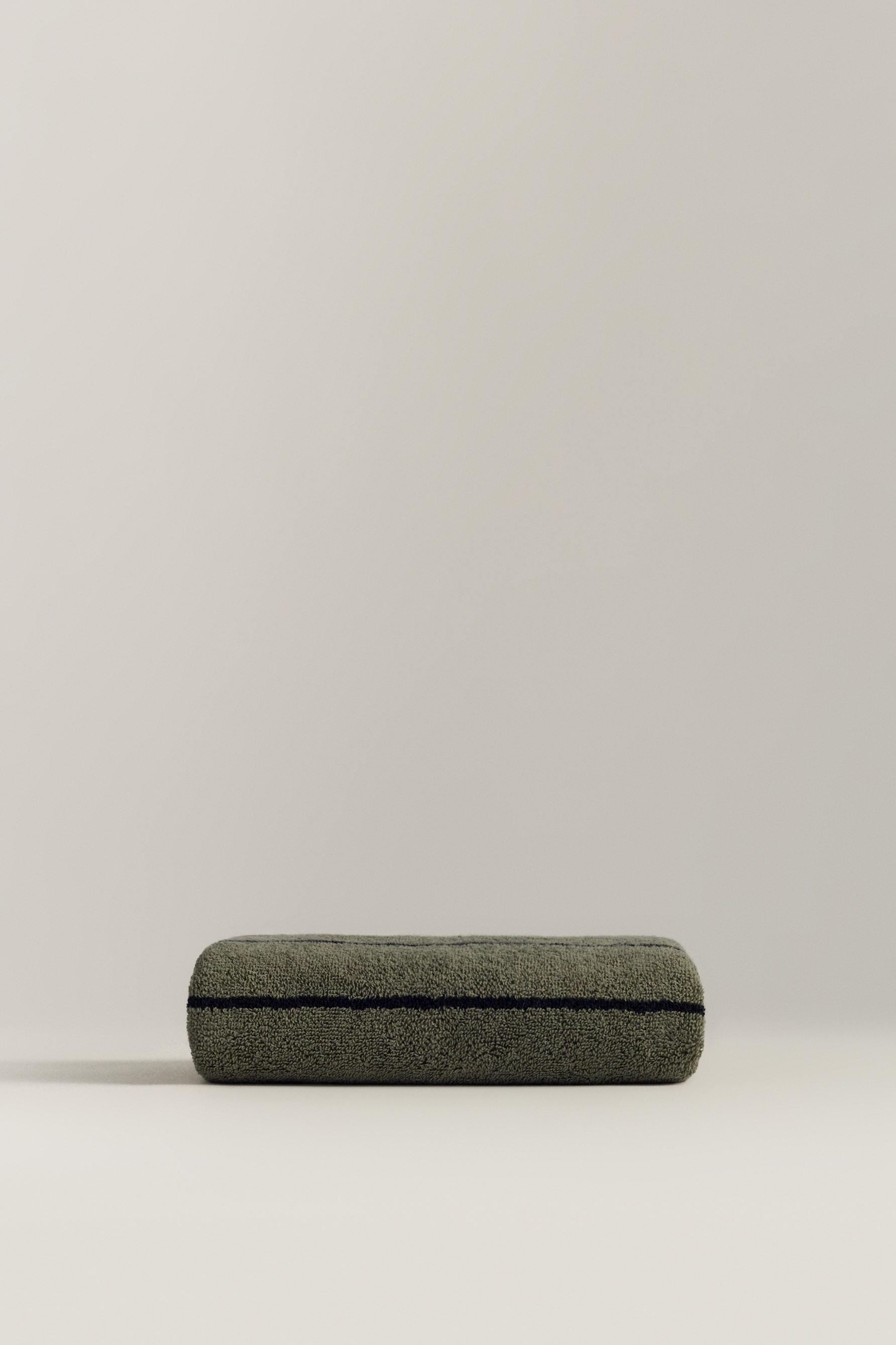 Toalla de manos rayas 500 g/m²