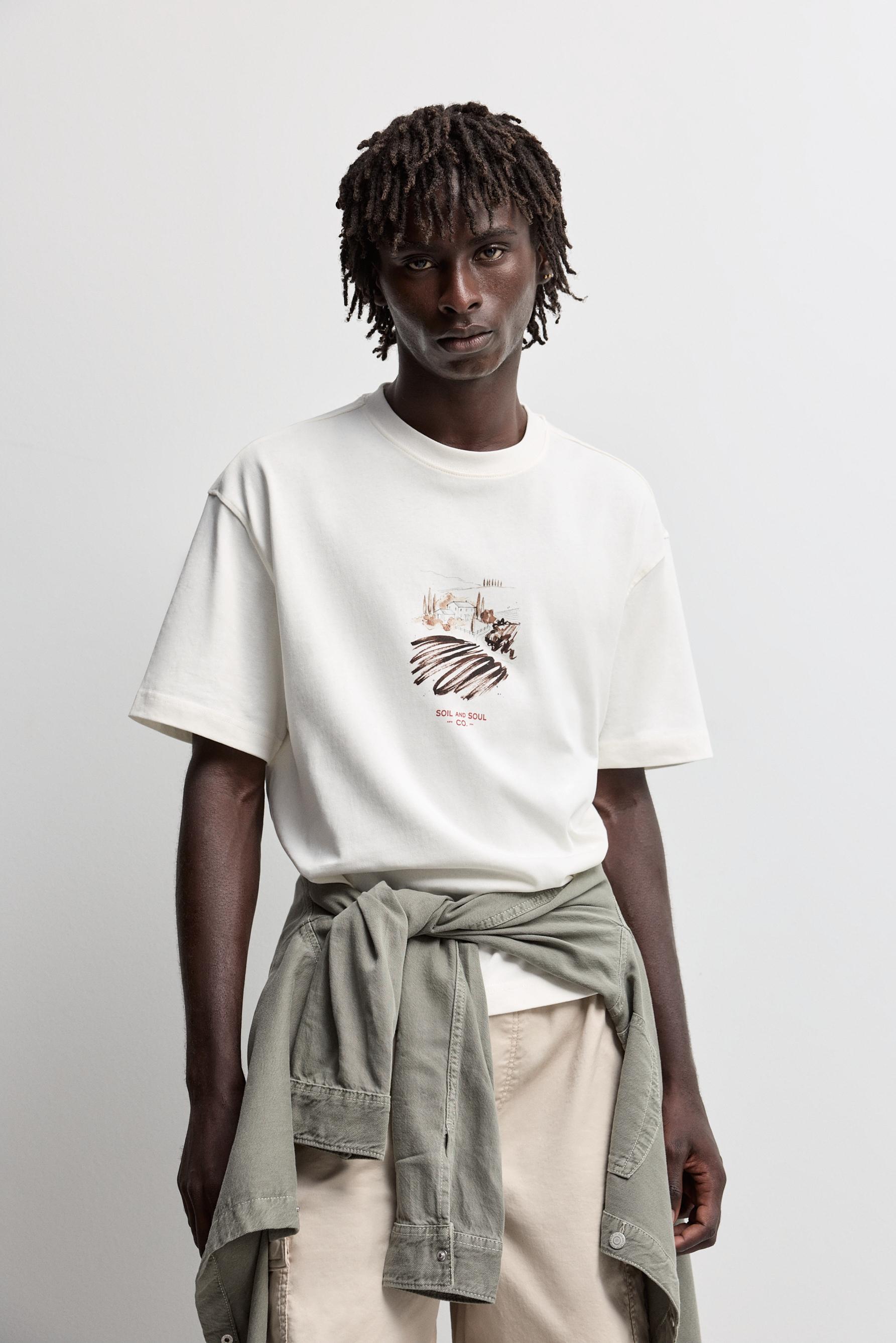 Printed T-shirt — OFF WHITE