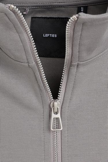 Interlock high-neck jacket — MEDIUM GREY 7