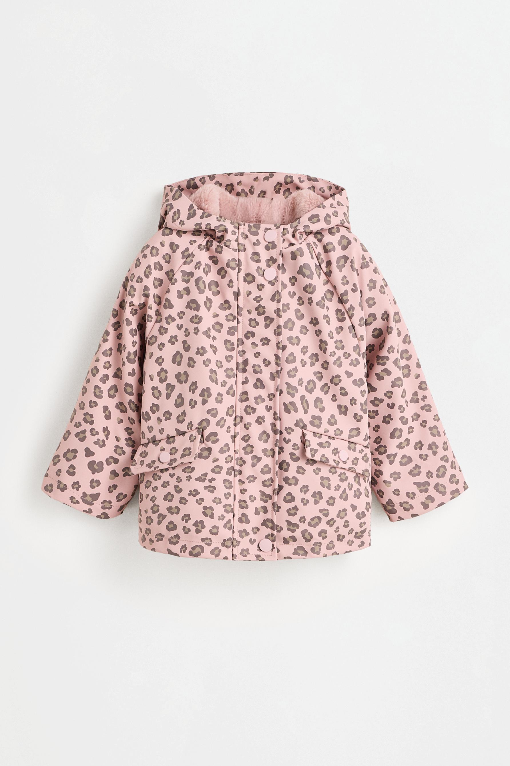 Rubberised raincoat — DUSTY ROSE