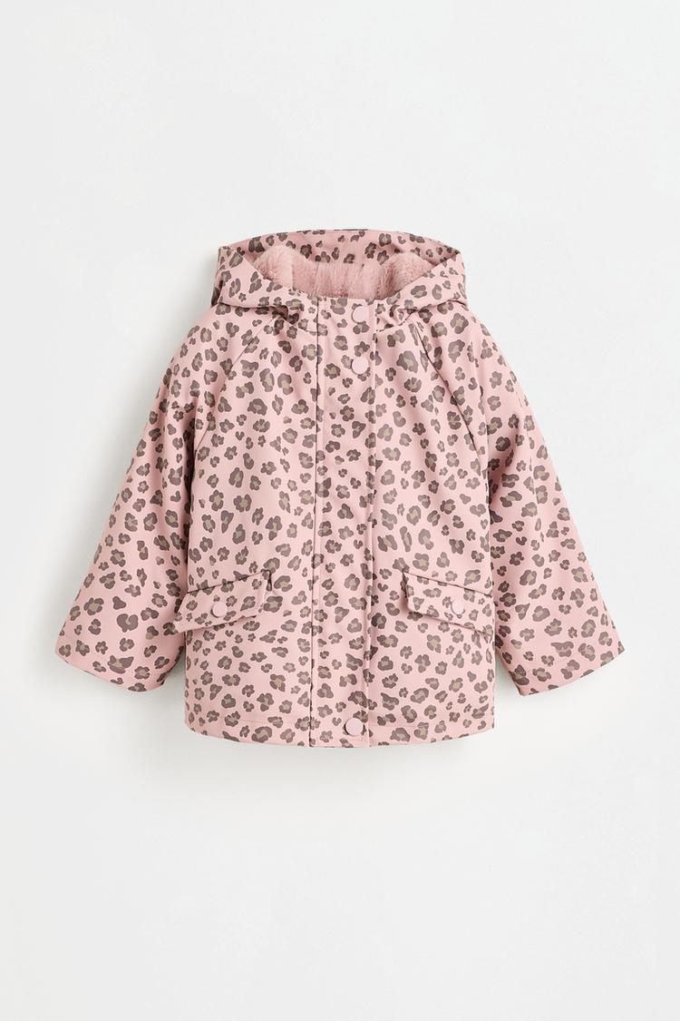 Rubberised raincoat — DUSTY ROSE