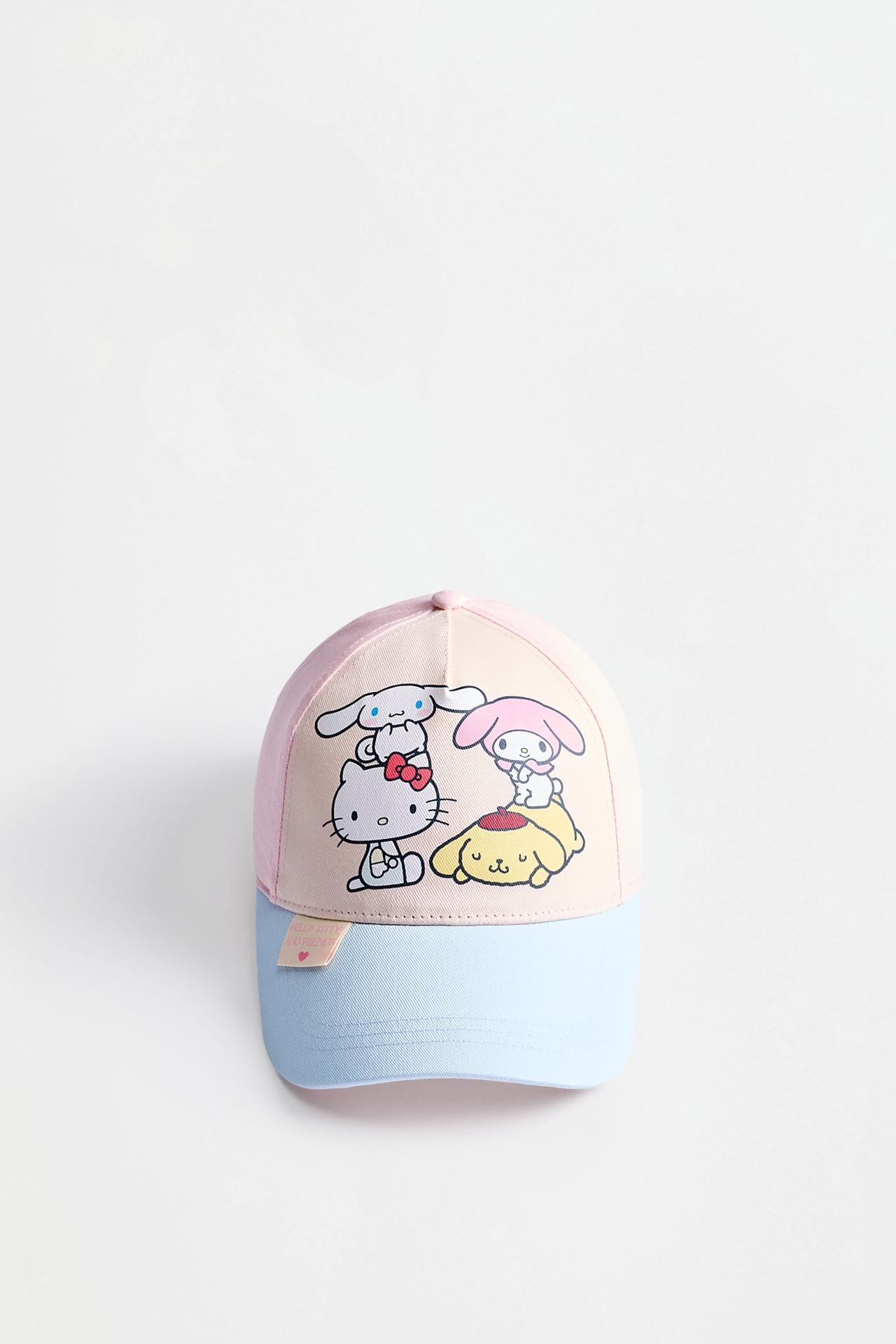 Hello Kitty & Friends ©SANRIO Colorblock Cap — PINK