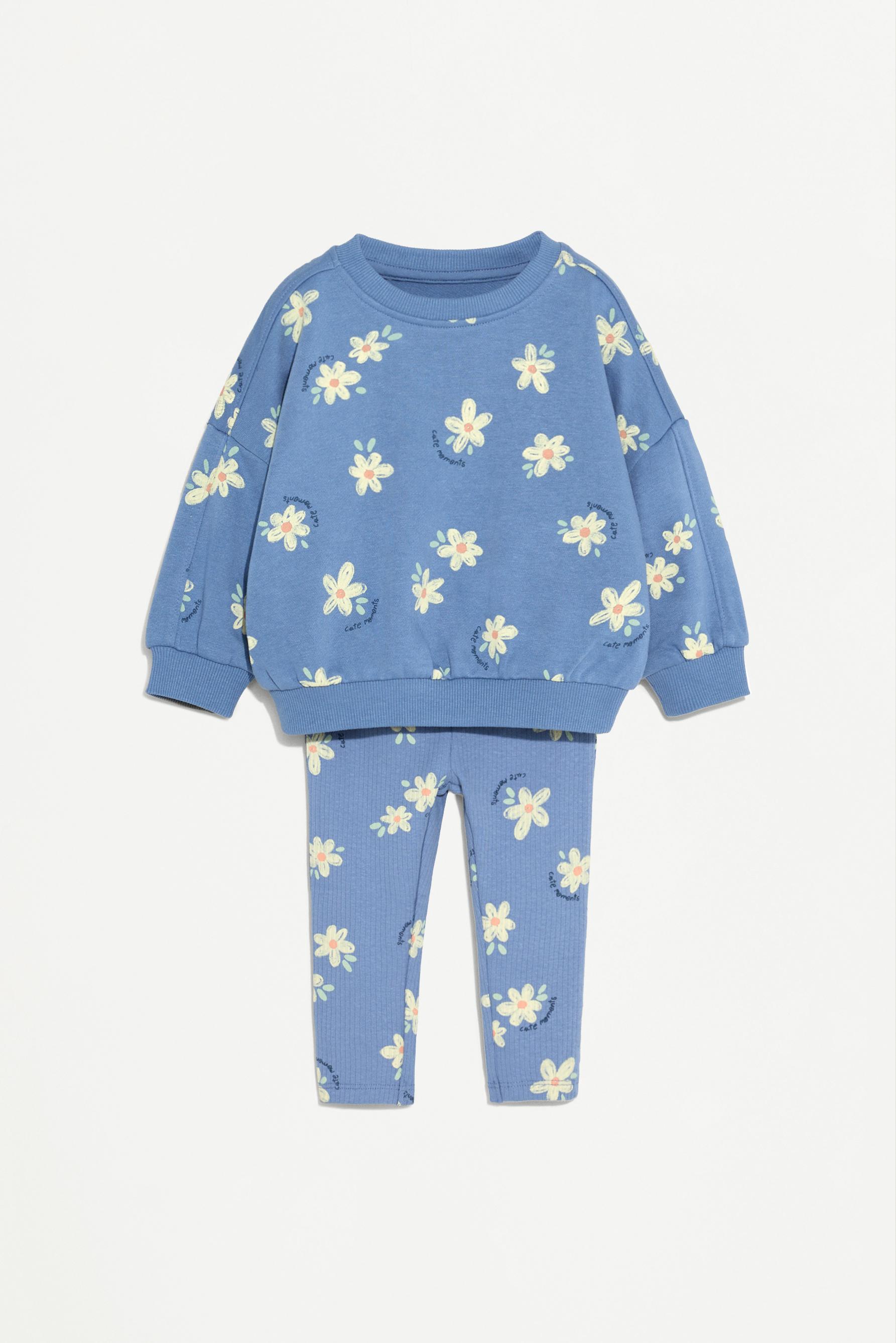 Set sudadera y legging canalé