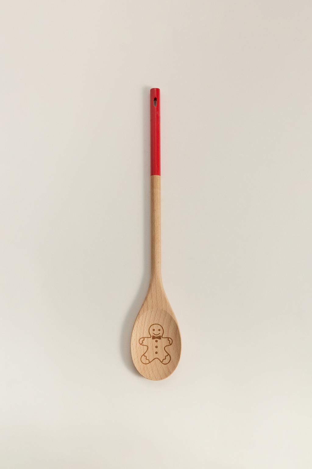 Cuchara para servir navideña