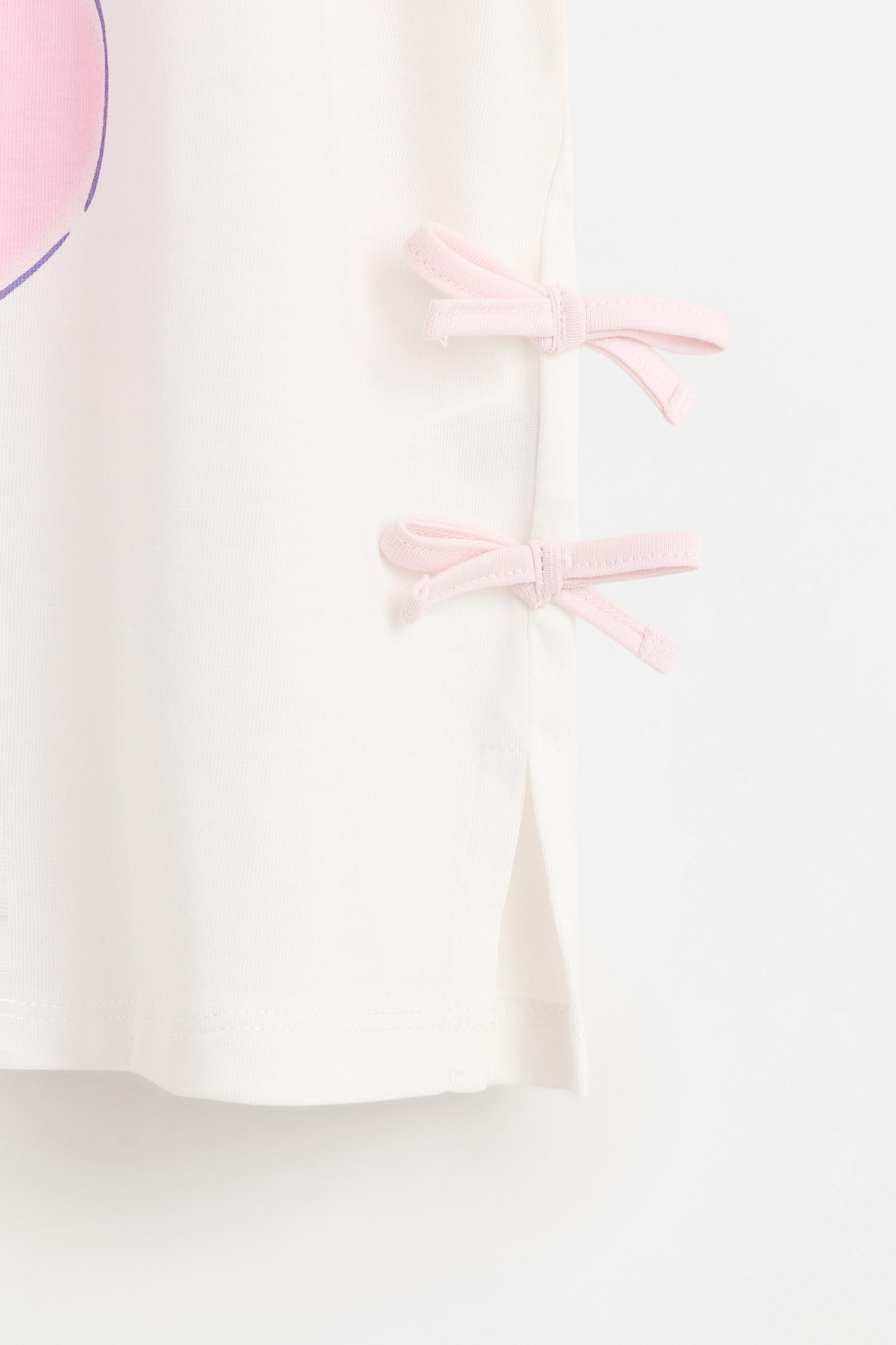 Kuromi ©SANRIO short pyjamas with eye mask — OFF WHITE