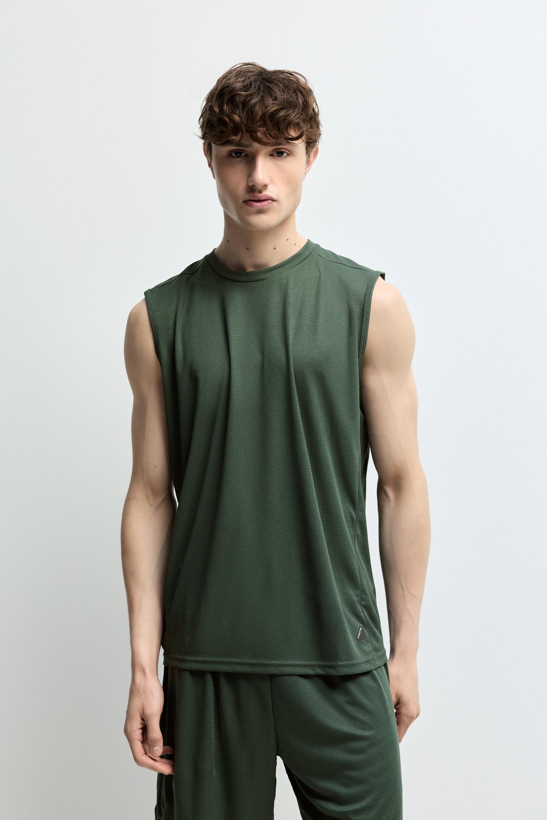 Camiseta deportiva sin mangas