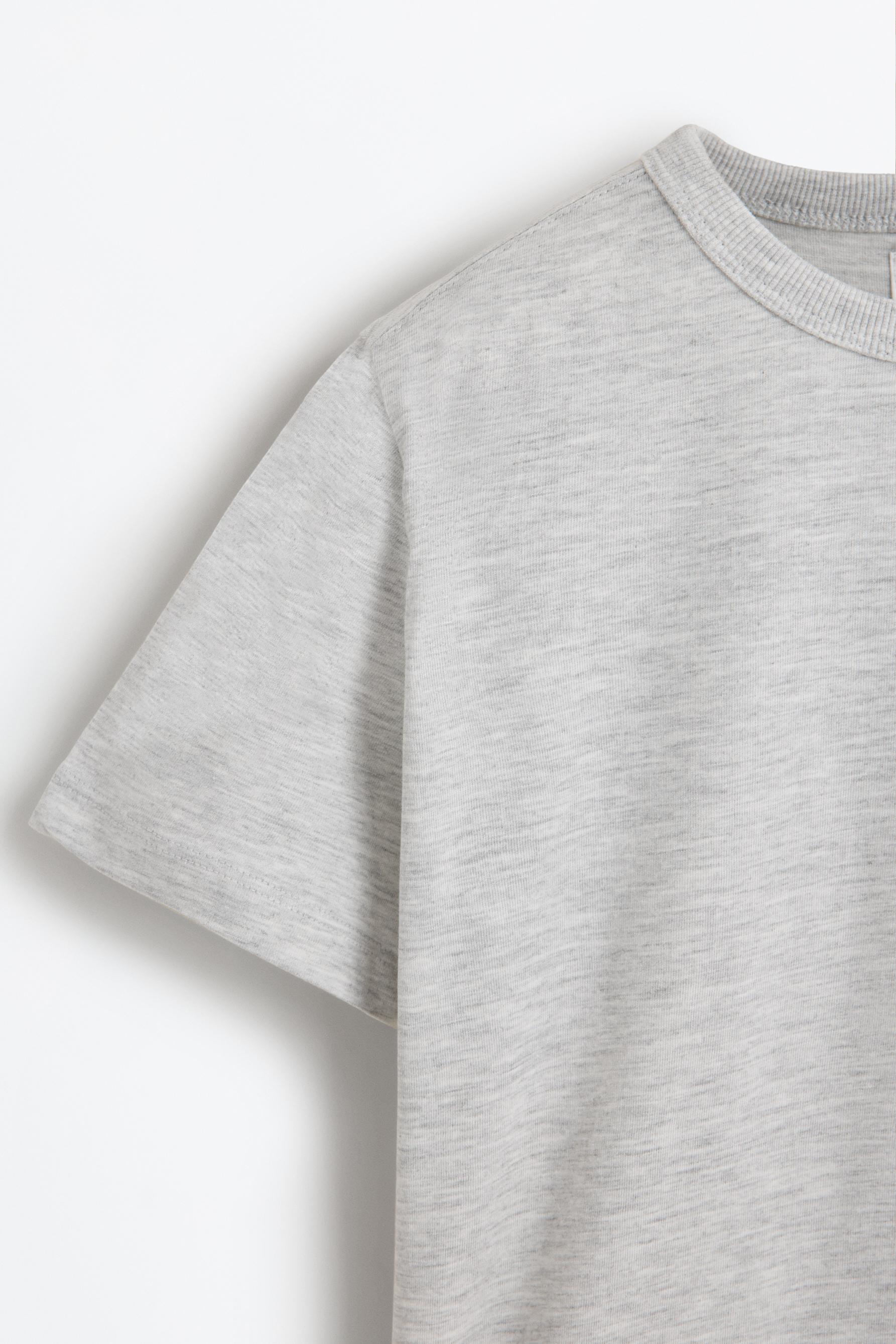 4-pack of plain T-shirts — WHITE