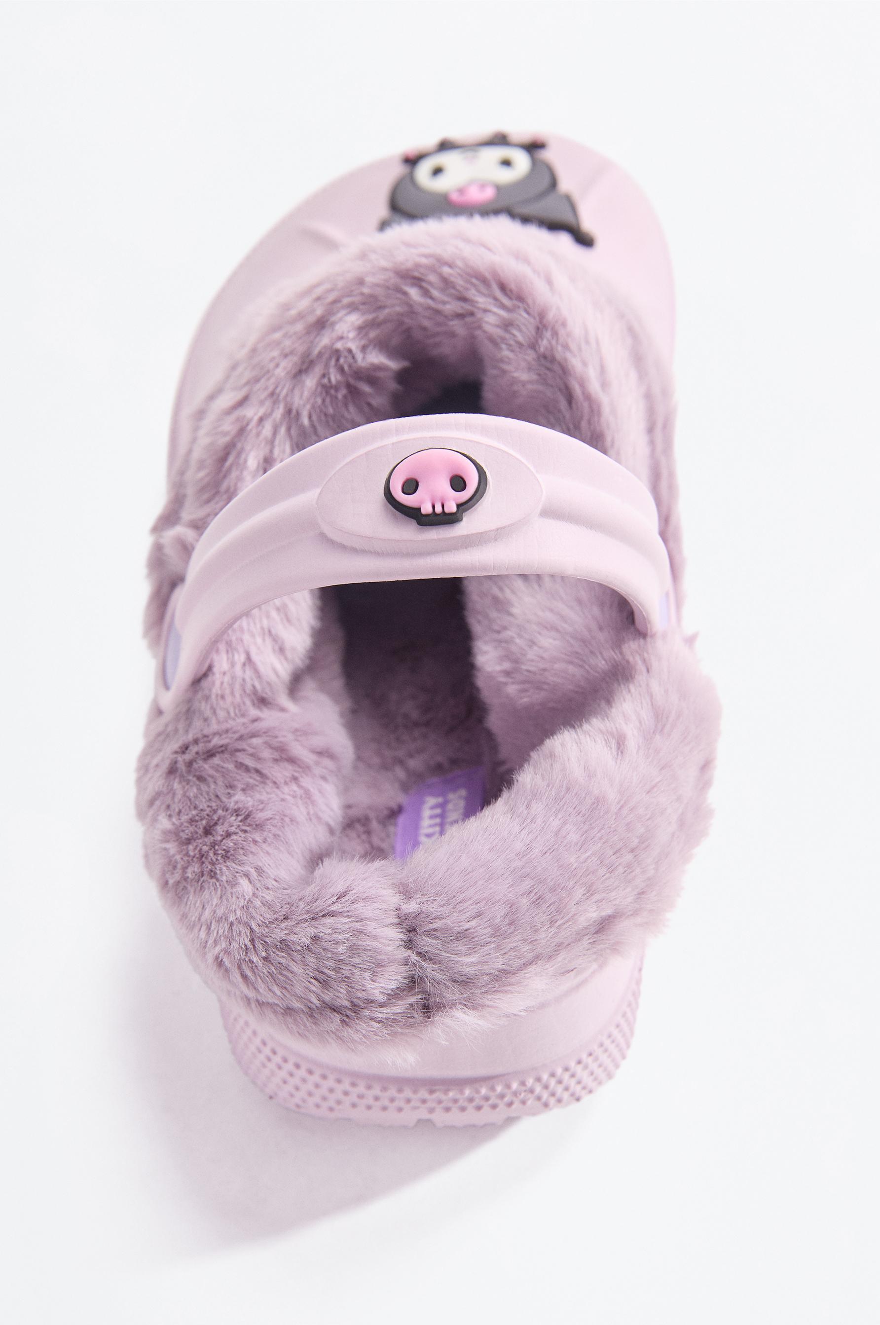 Hello Kitty ©SANRIO lined clogs — MAUVE