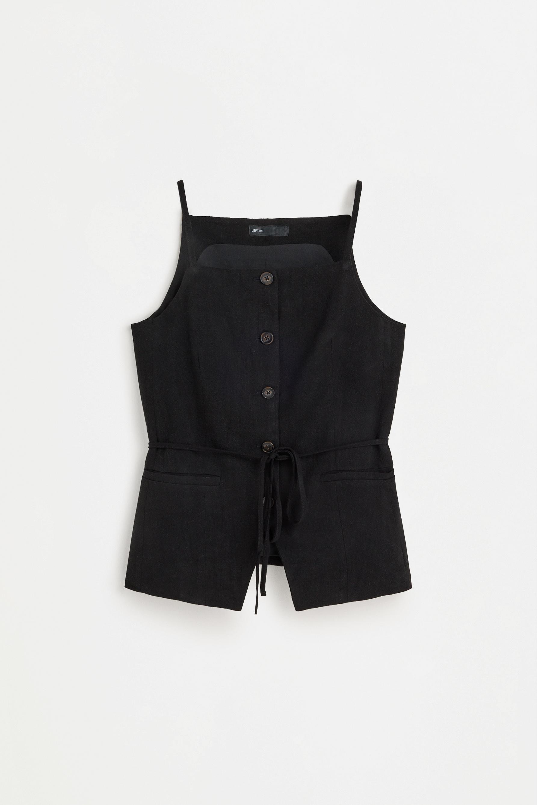 Rustic top — BLACK