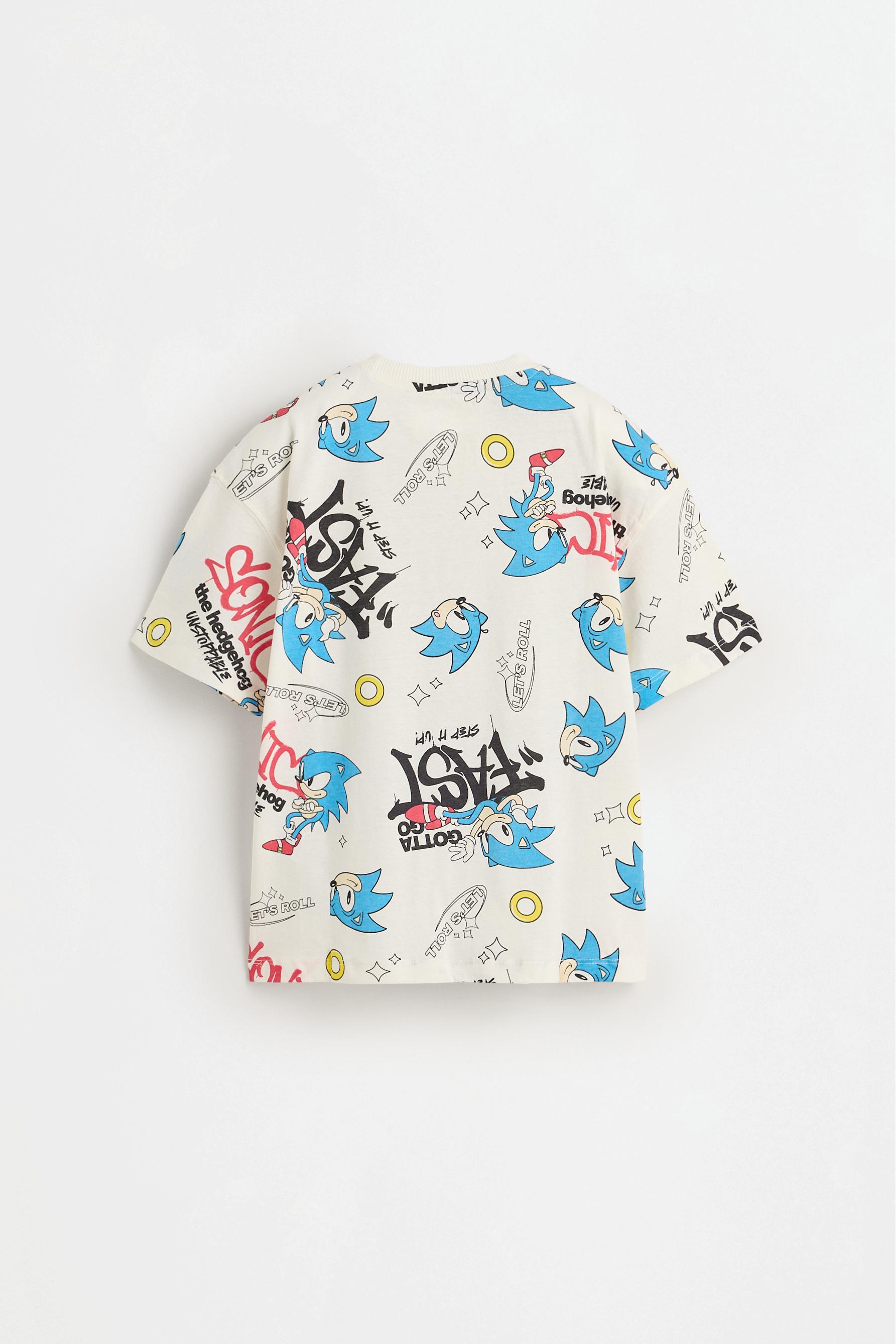 SONIC™ | SEGA Print T-Shirt — WHITE