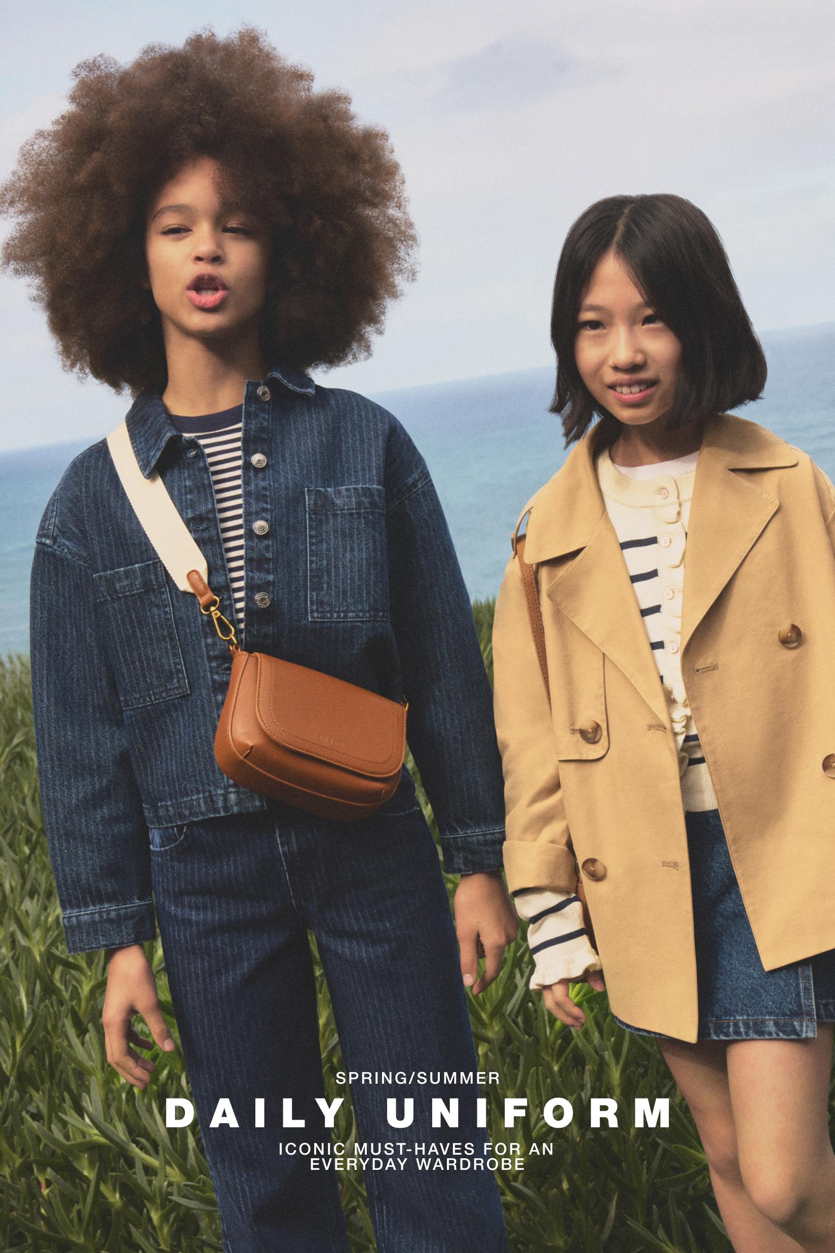 Flap crossbody bag — BROWN