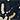 Rhinestone embroidered sarouel trousers — DARK NAVY