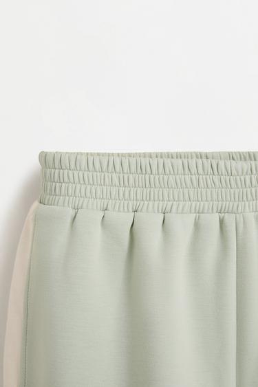 Flowy plush sports shorts — MINT GREEN 3