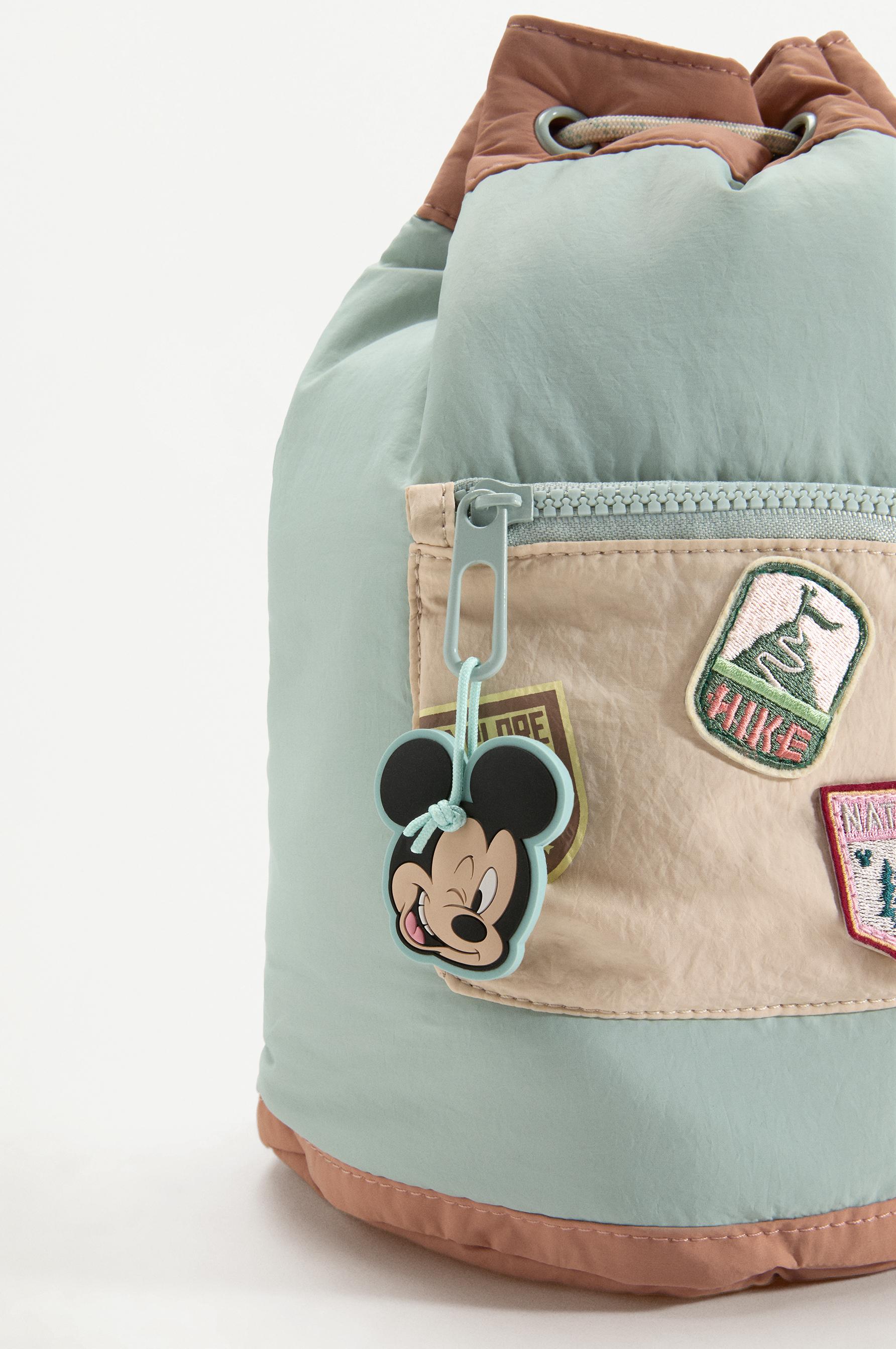 Mickey Mouse Explorer ©Disney drawstring backpack — AQUAMARINE