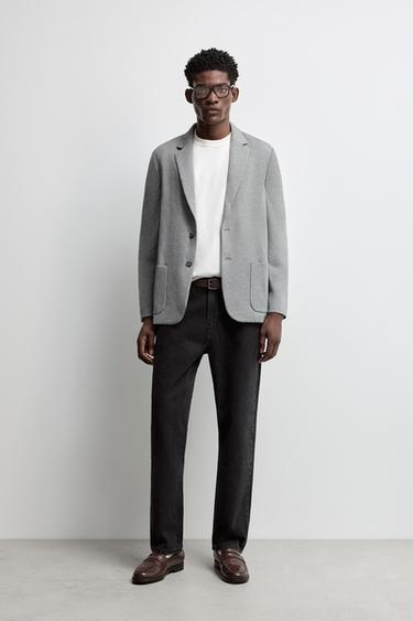 Stretch casual blazer — GREY 3