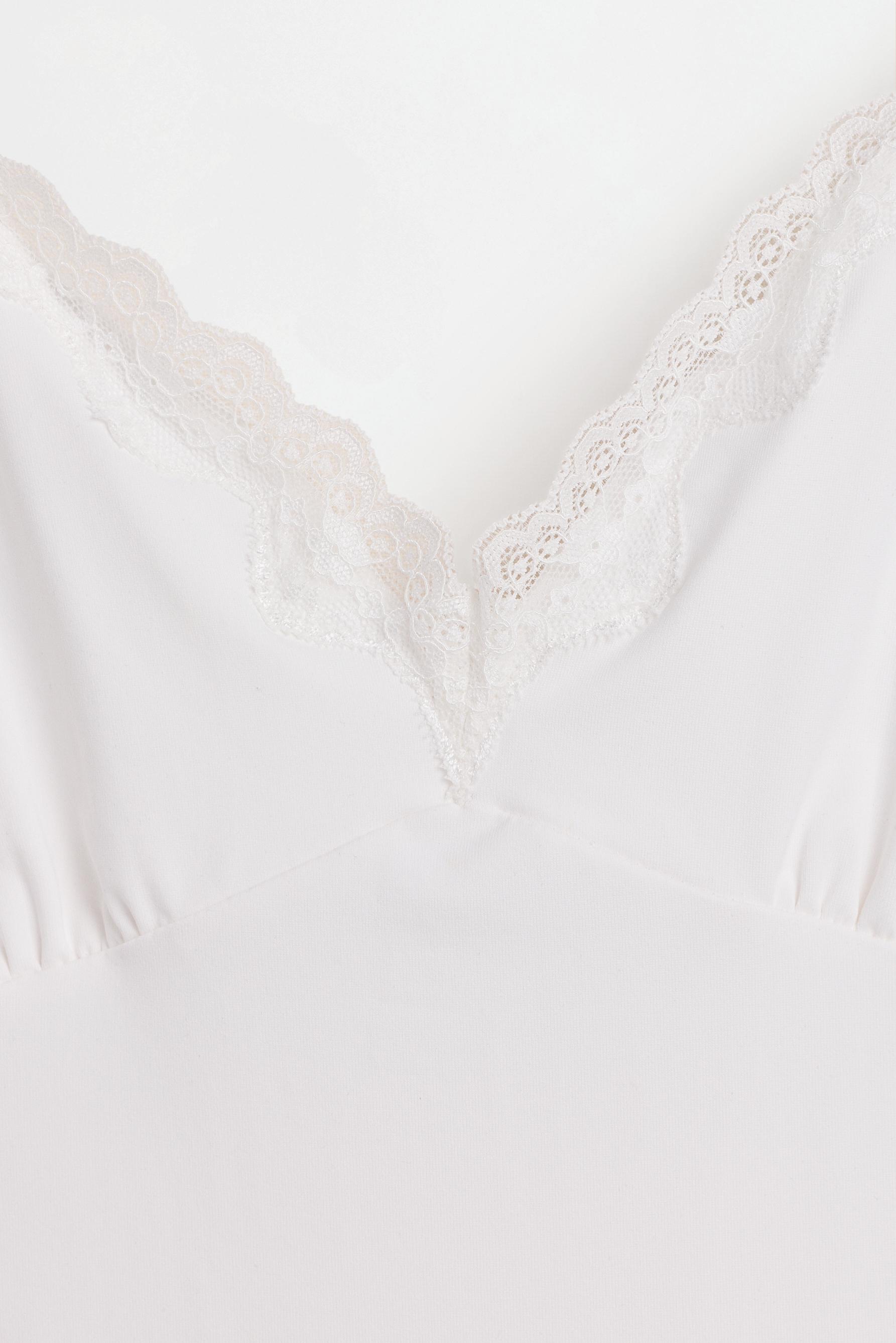 Lace camisole — OFF WHITE