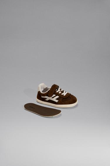 Barefoot-style mixed-material sneakers — 1-066 5
