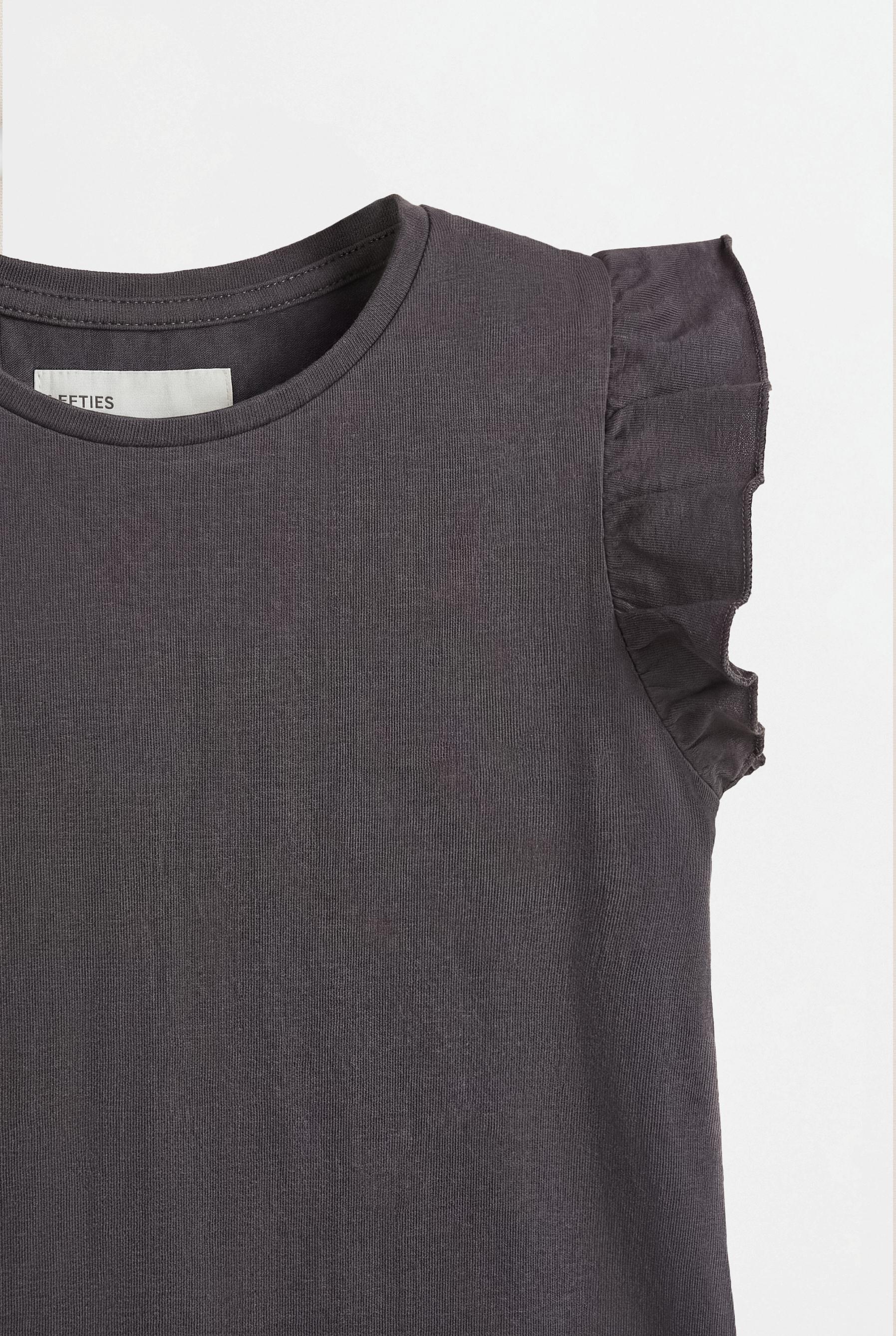 Heavy jersey T-shirt and trousers co-ord — BLUE GREY