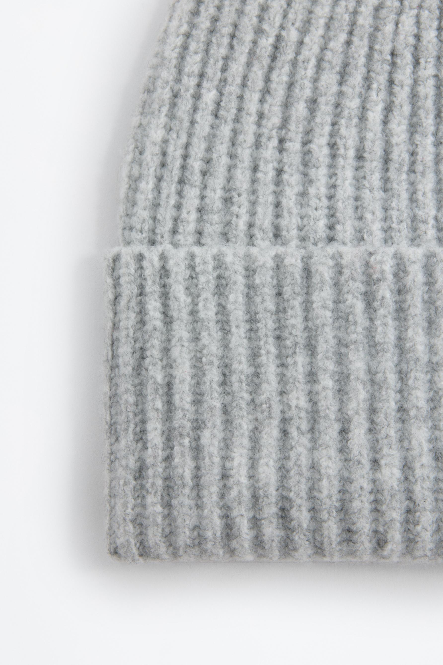 Ribbed knit beanie - | LEFTIES Romania