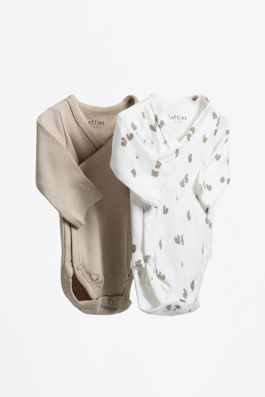 Pack 2 bodies kimono combinados
