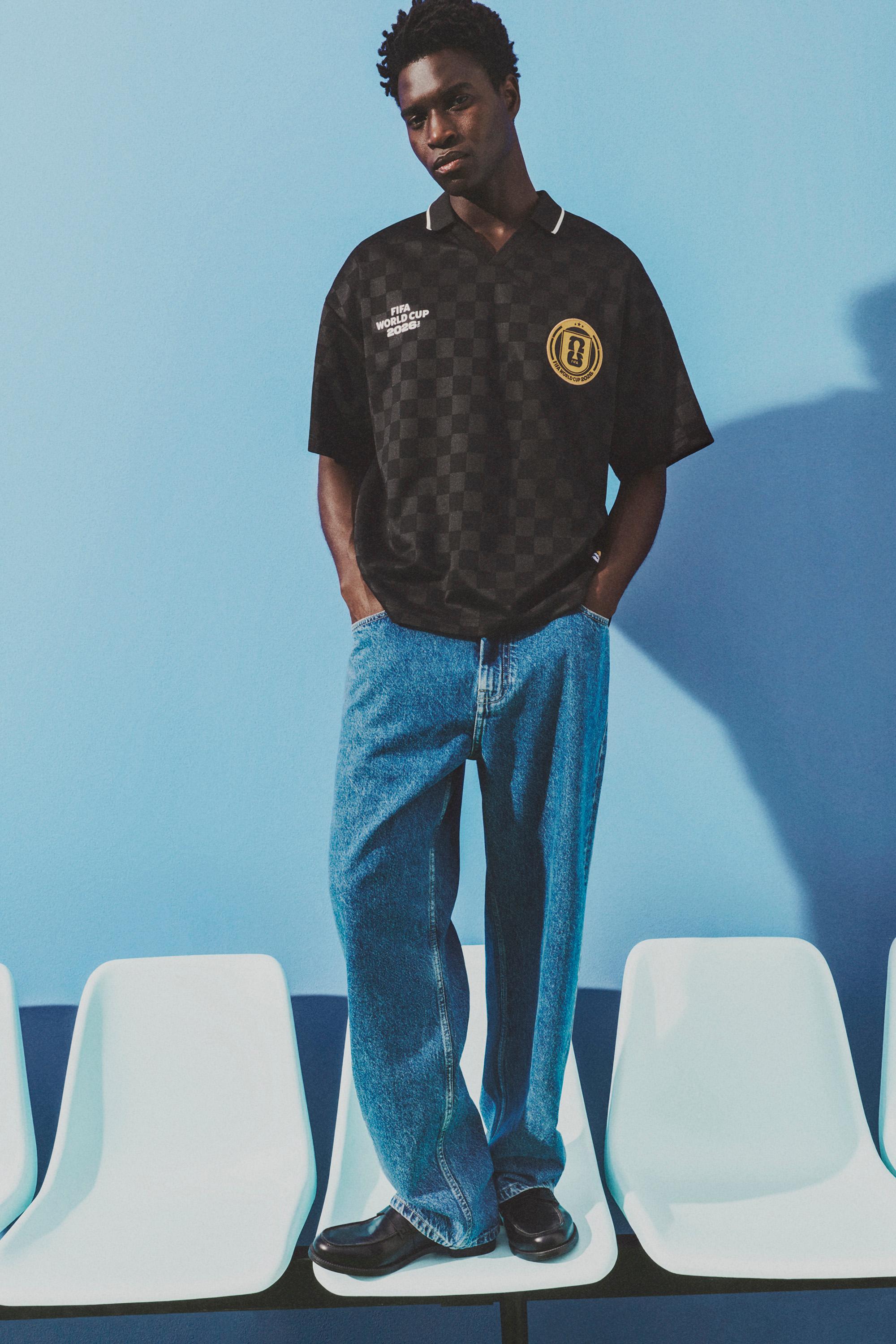 Men's FIFA World Cup 2026 Sports Polo — BLACK