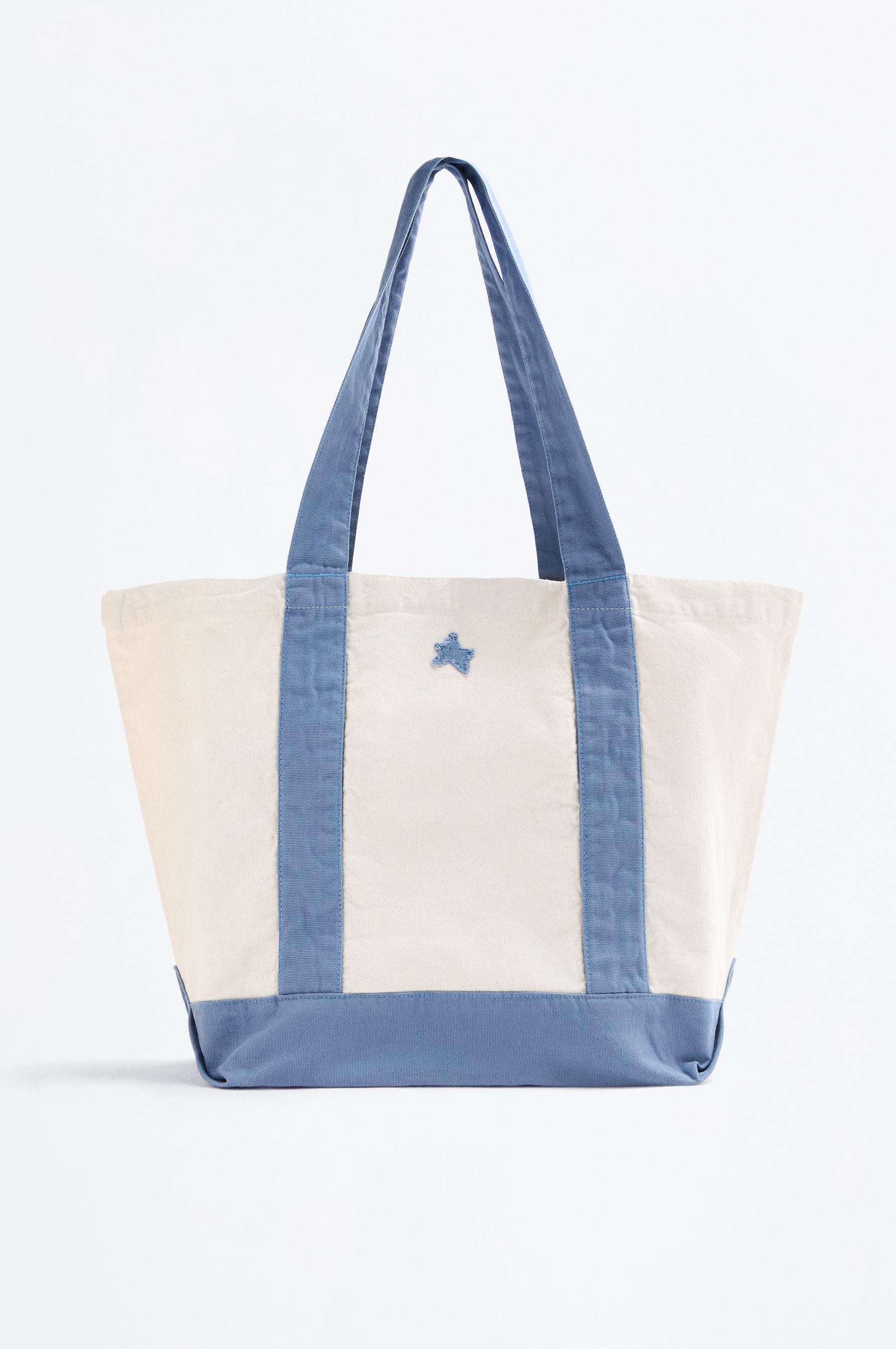 Bolso tote maxi canvas