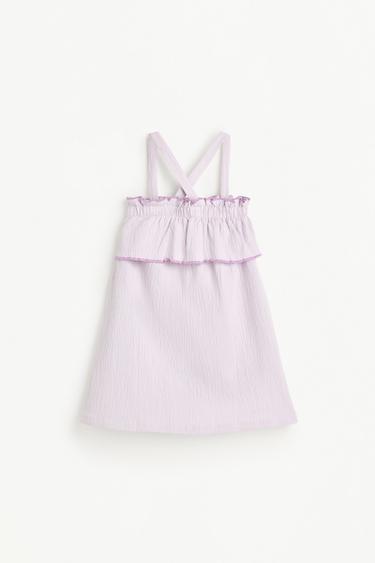 Ruffled dress — PASTEL MAUVE 2