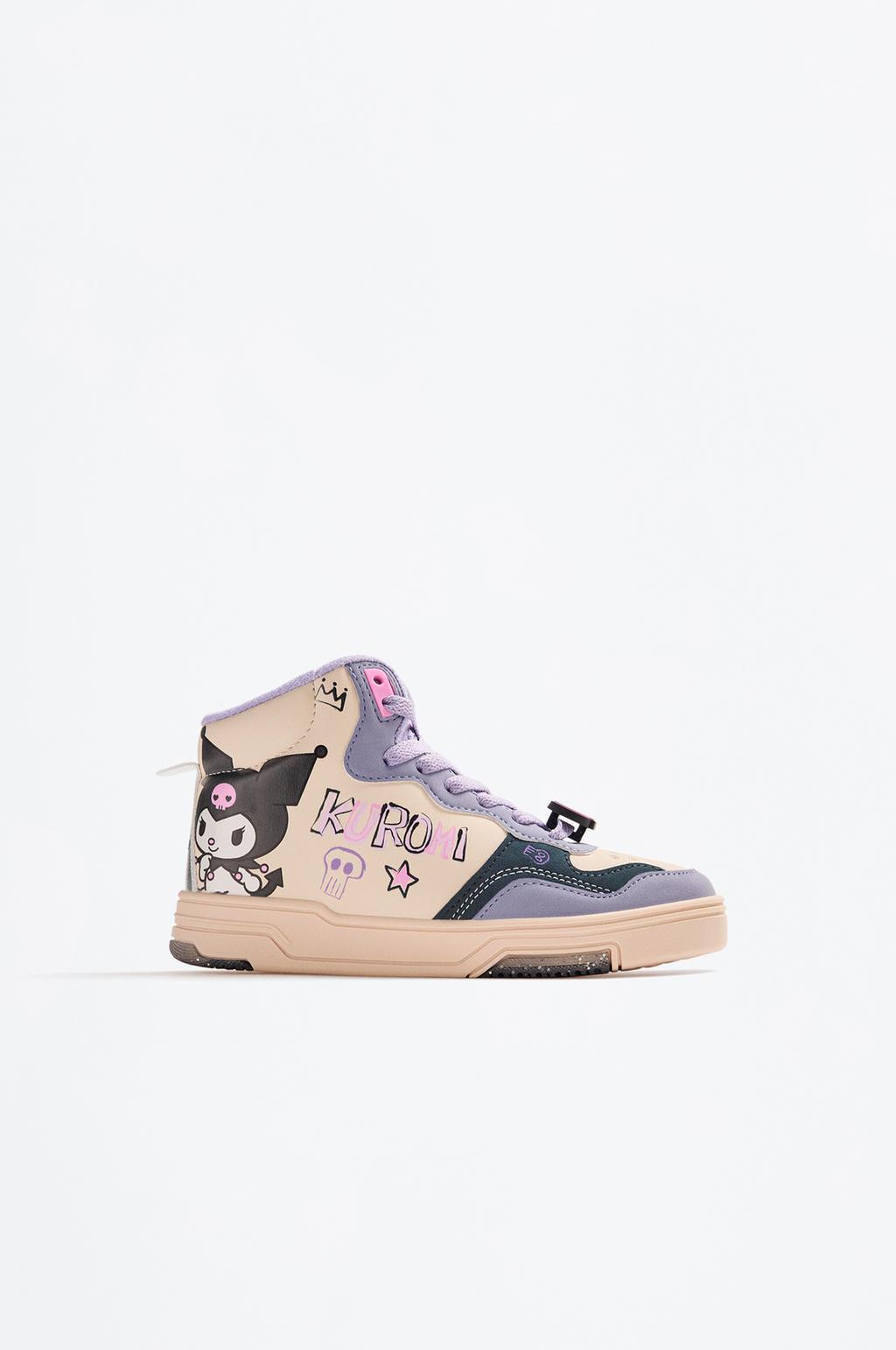 KUROMI Hello Kitty ©SANRIO high-top trainers