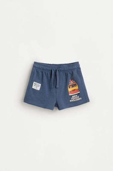 Printed T-shirt and Bermuda shorts set — FADED INDIGO 3