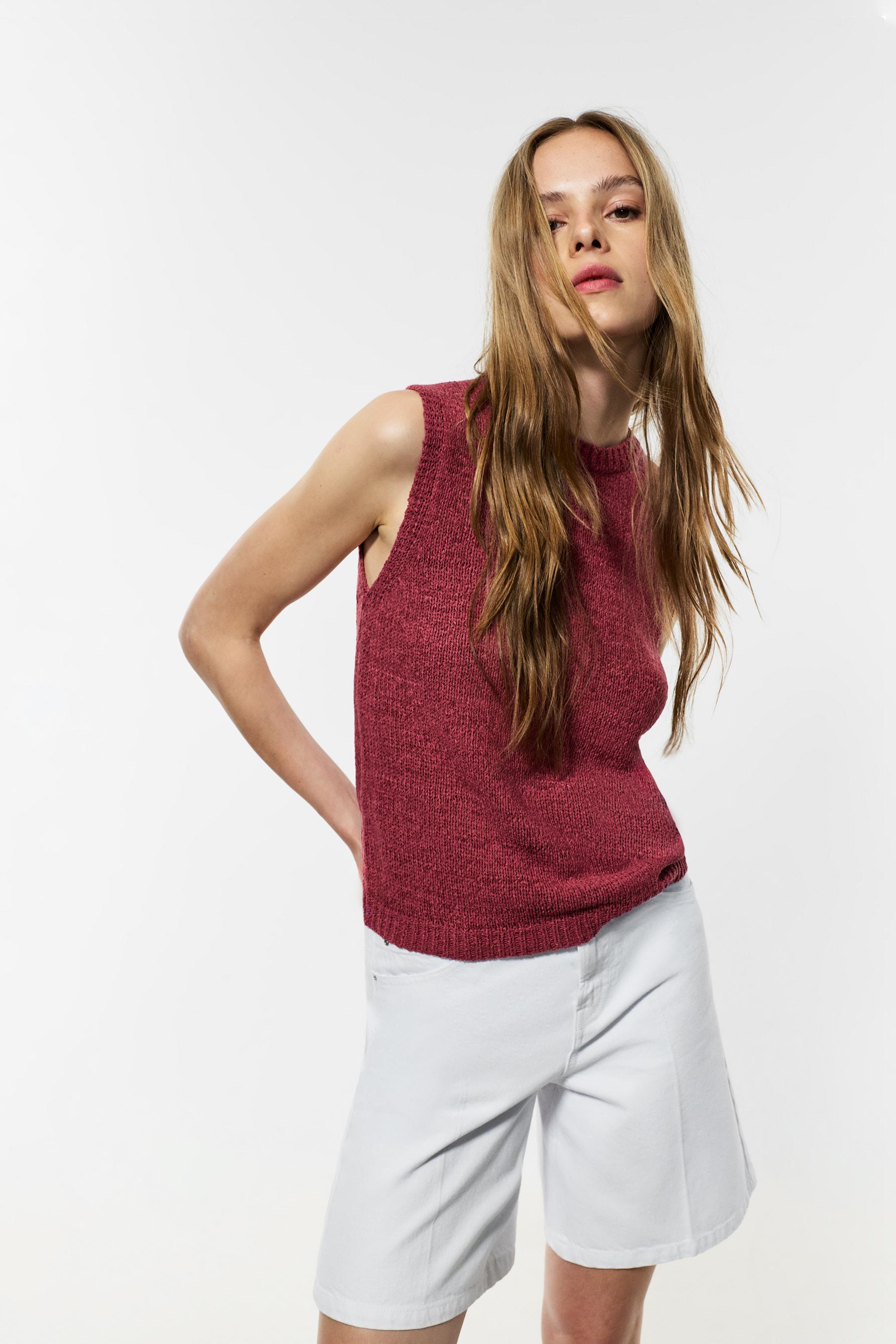 Knit top — PINK