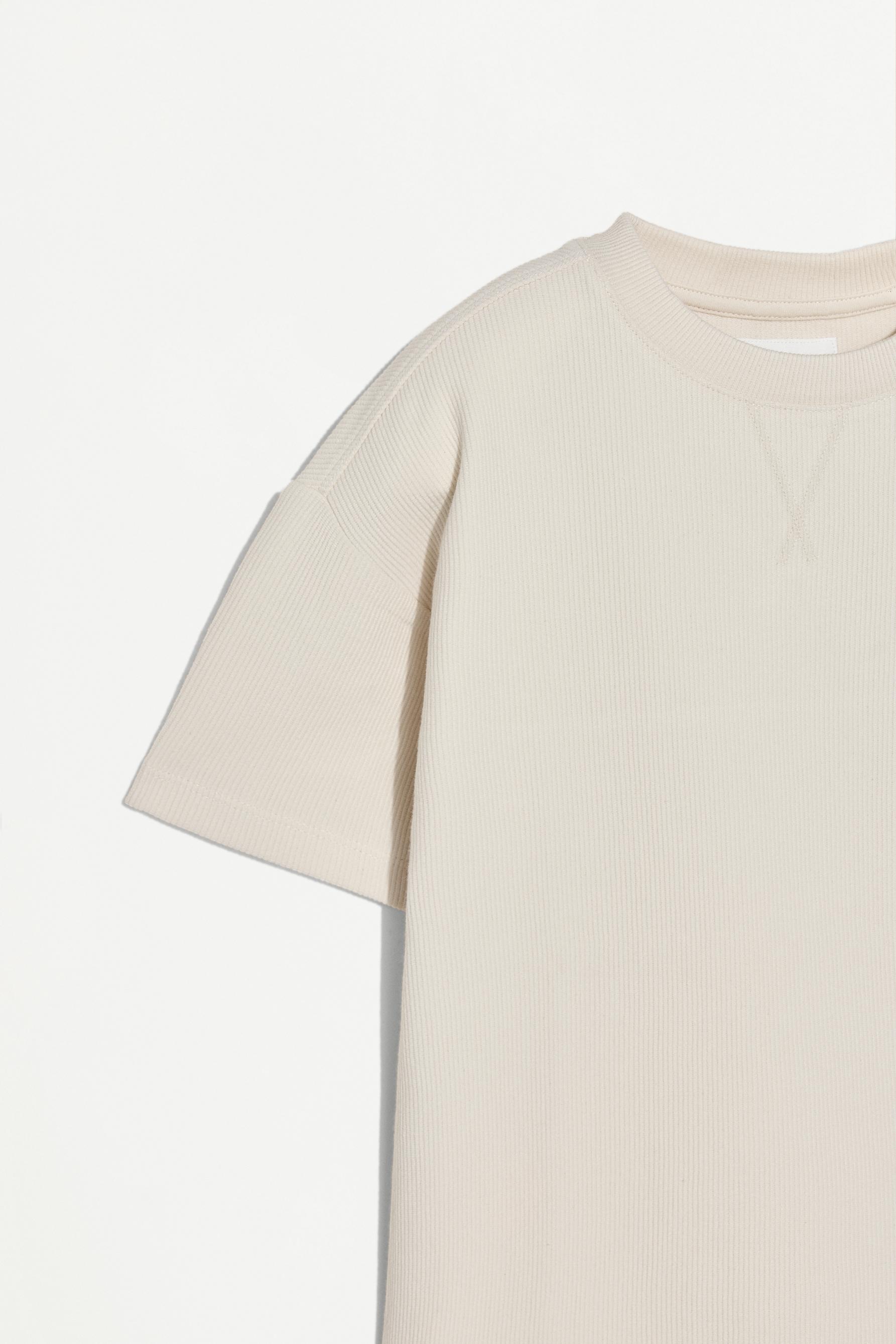 Ottoman T-shirt — ECRU