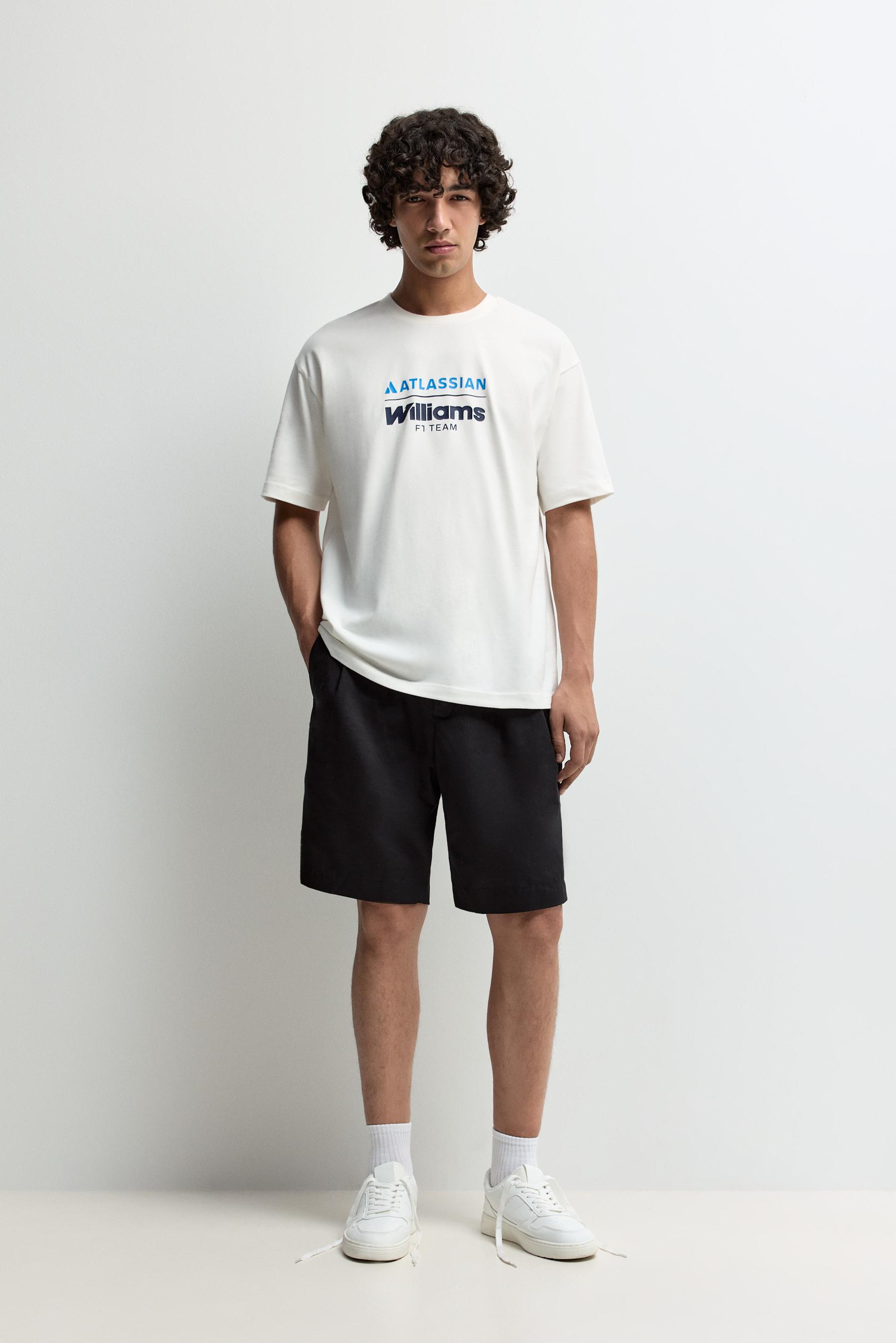 Printed T-shirt ©2026 Williams — OFF WHITE