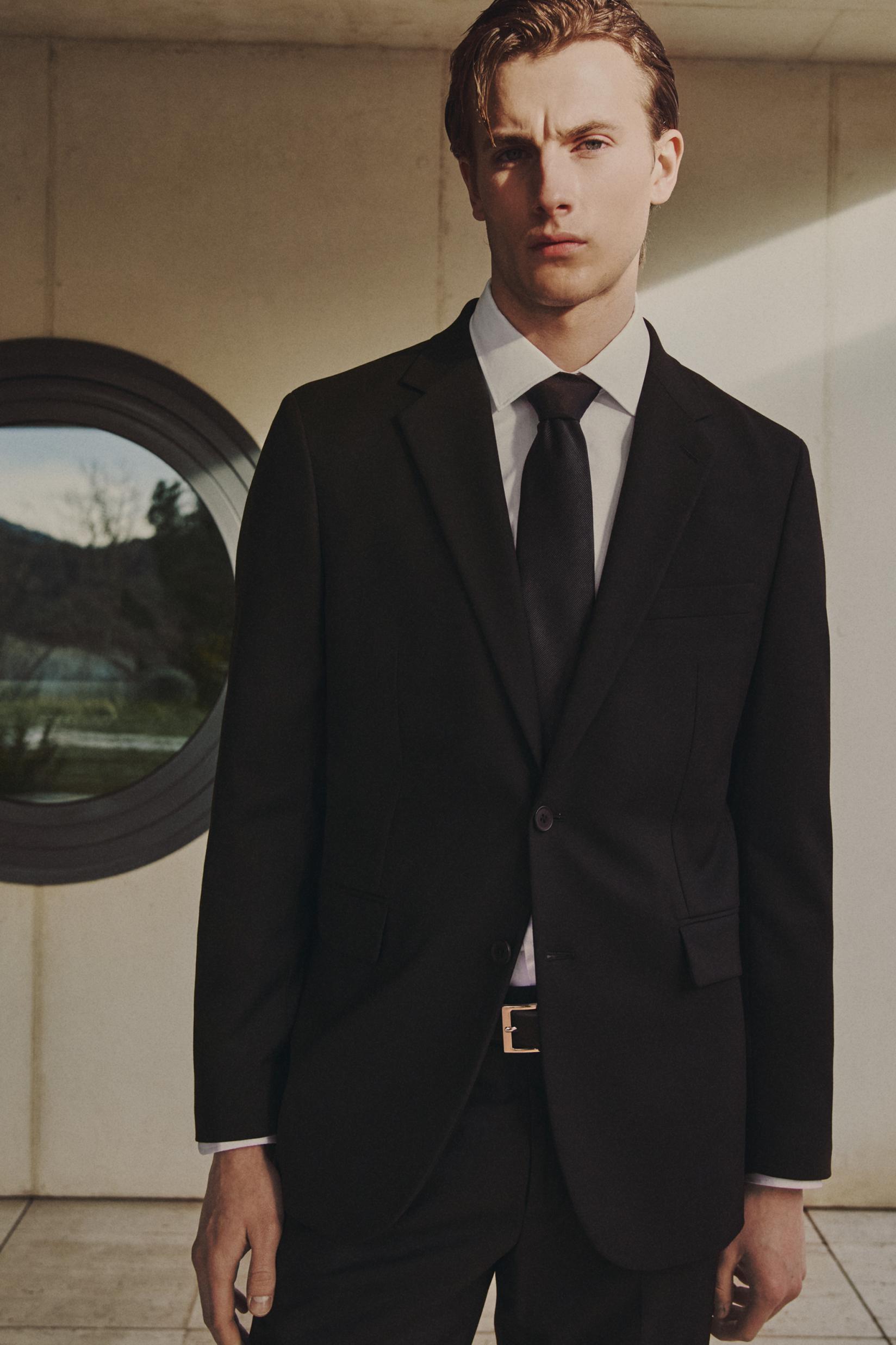 Suit blazer — BLACK
