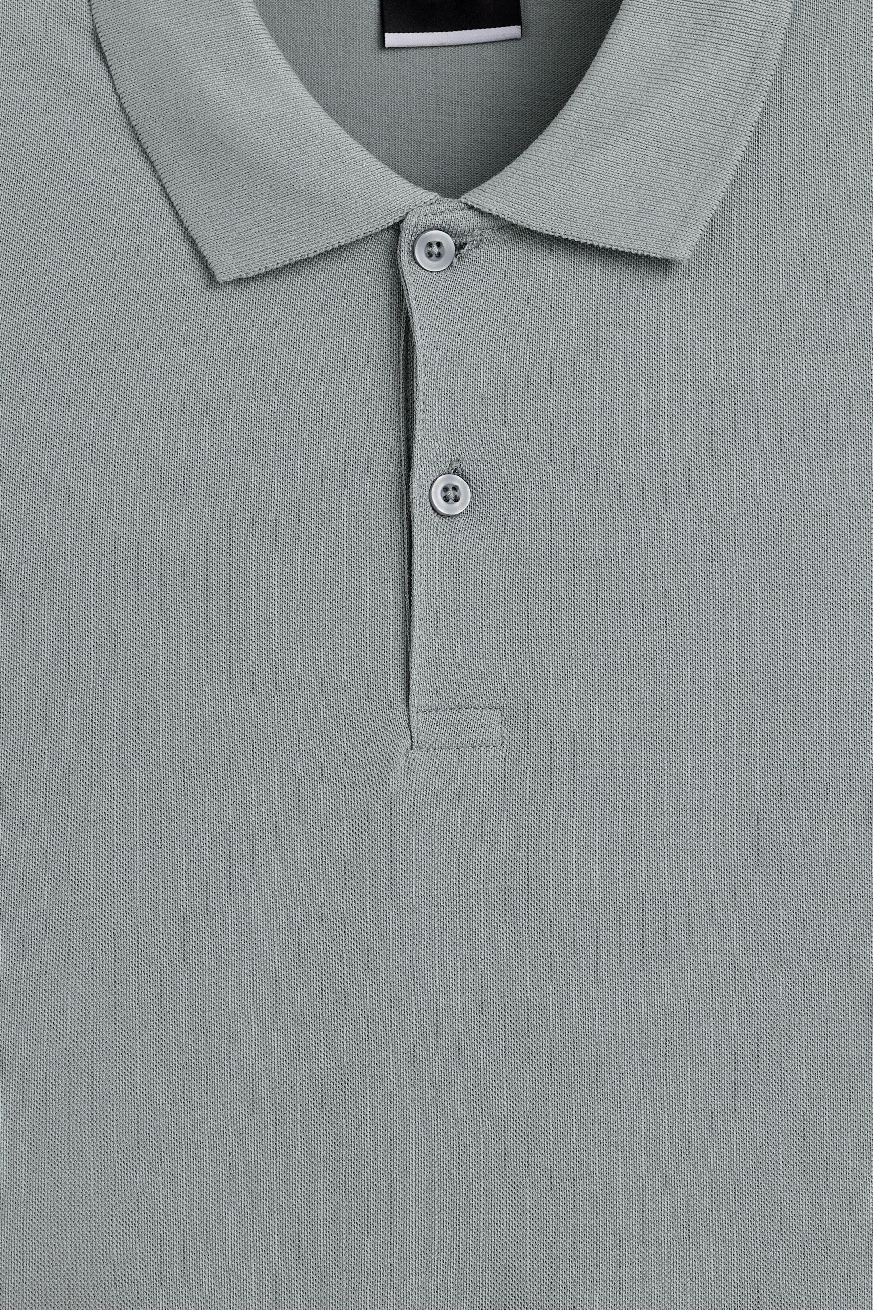 Basic polo shirt — GREY