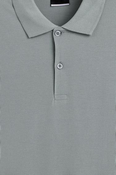 Basic polo shirt — GREY 7