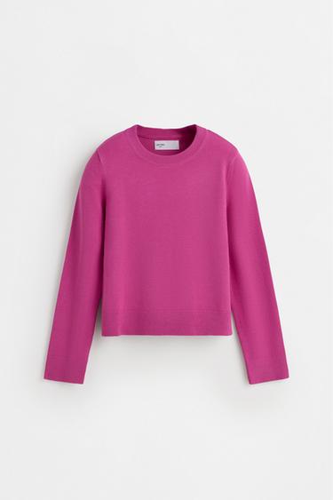 Knit sweater — FUCHSIA 1