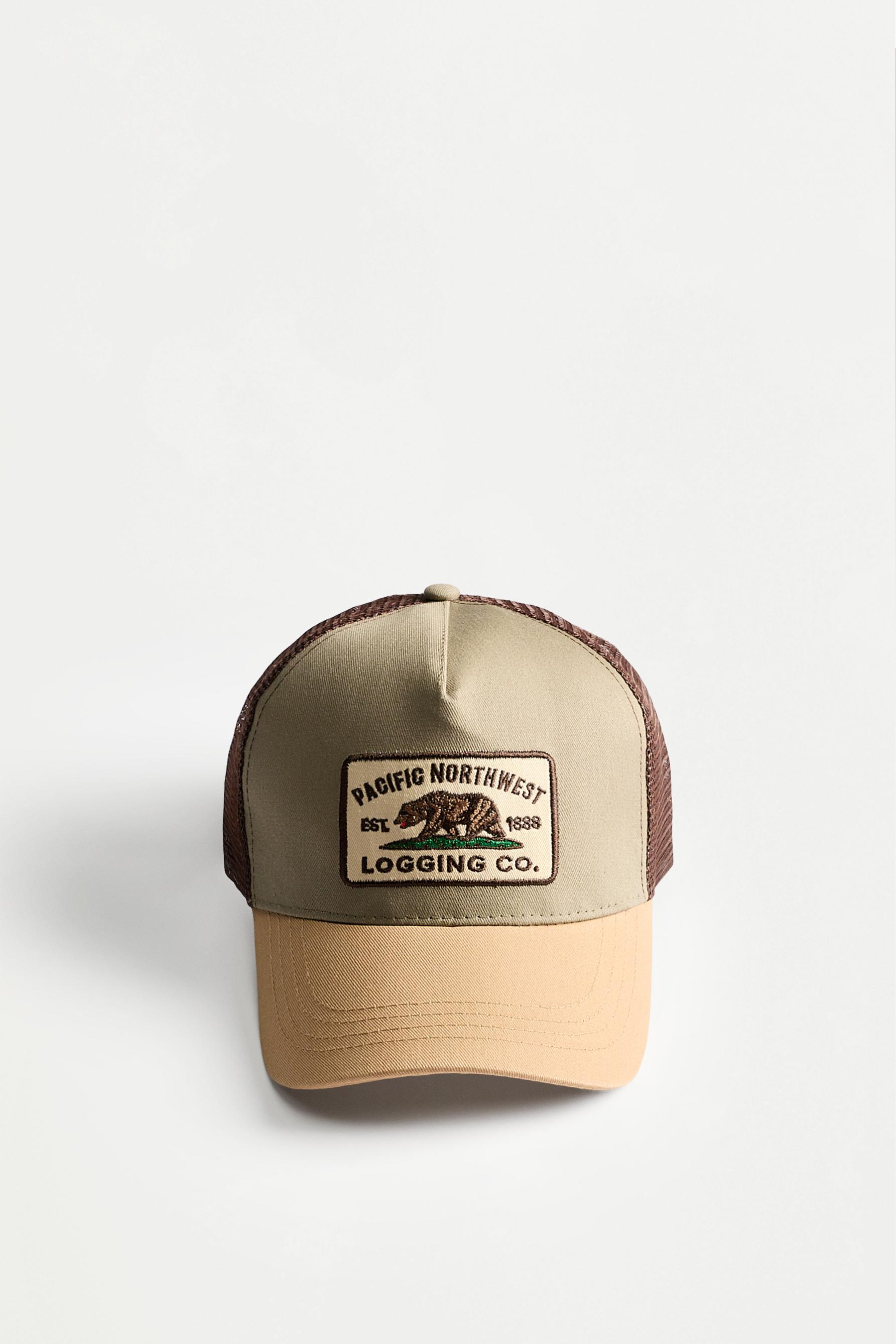 Patch and mesh cap — GREEN