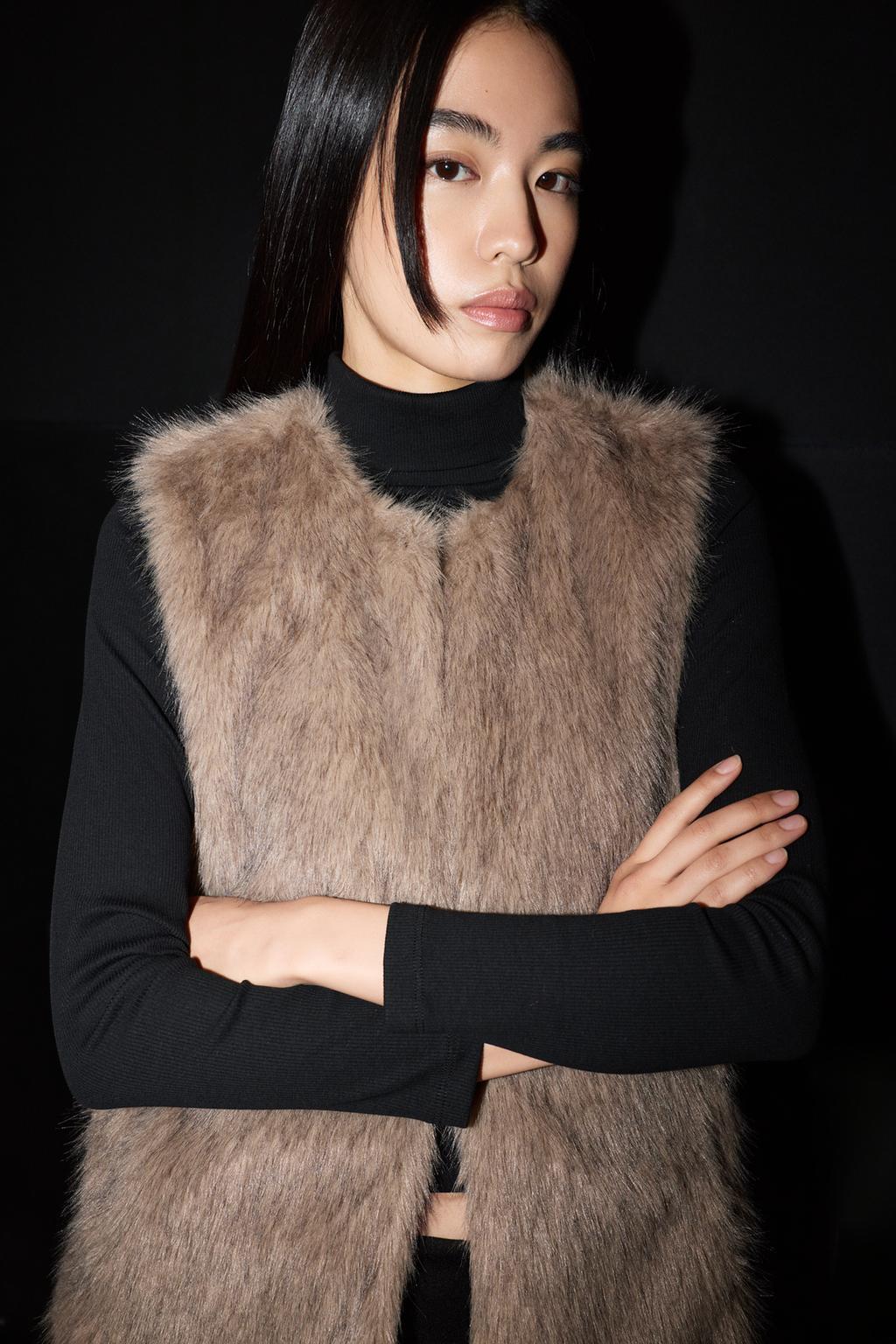 Armilla llarga efecte pèl