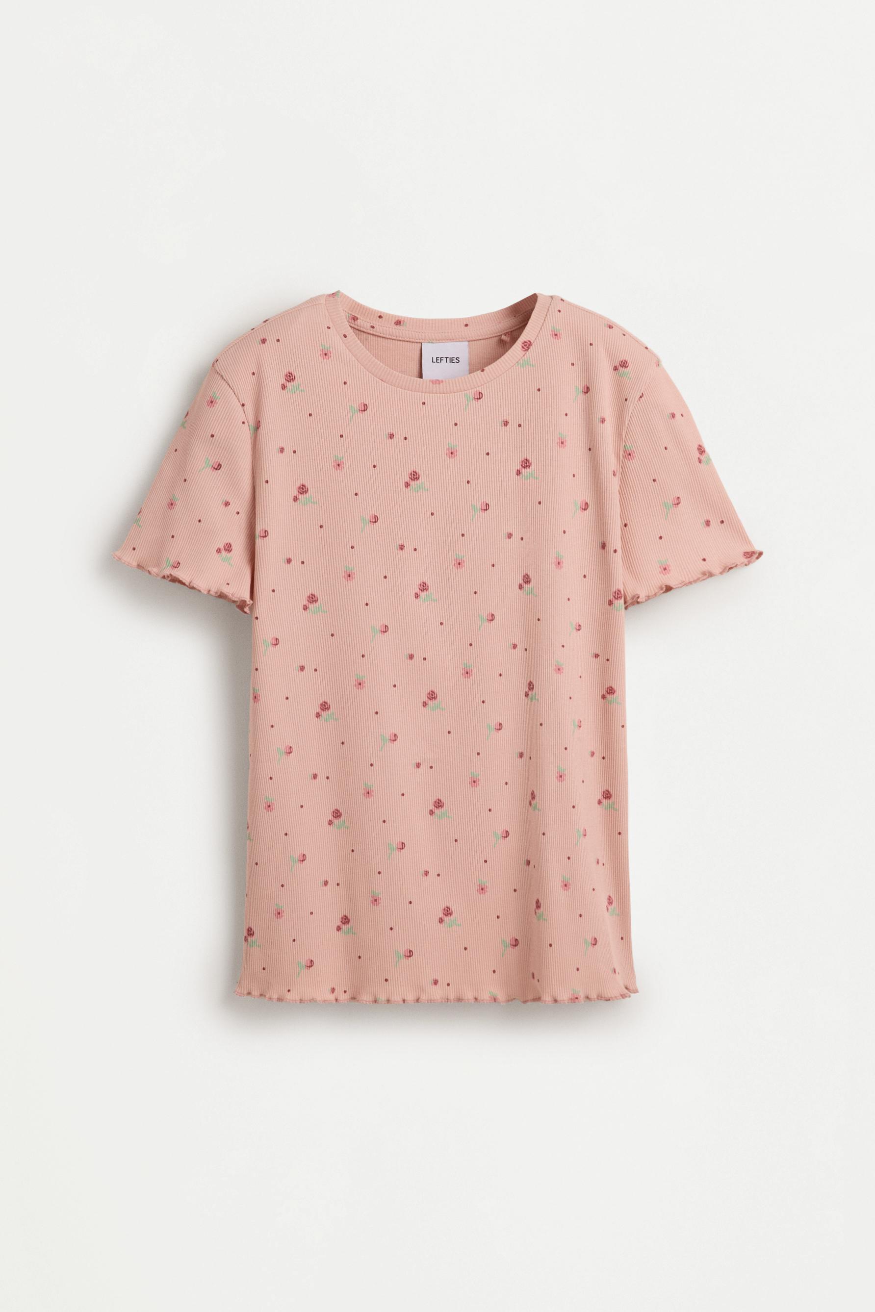 Short printed pyjamas — PASTEL PINK