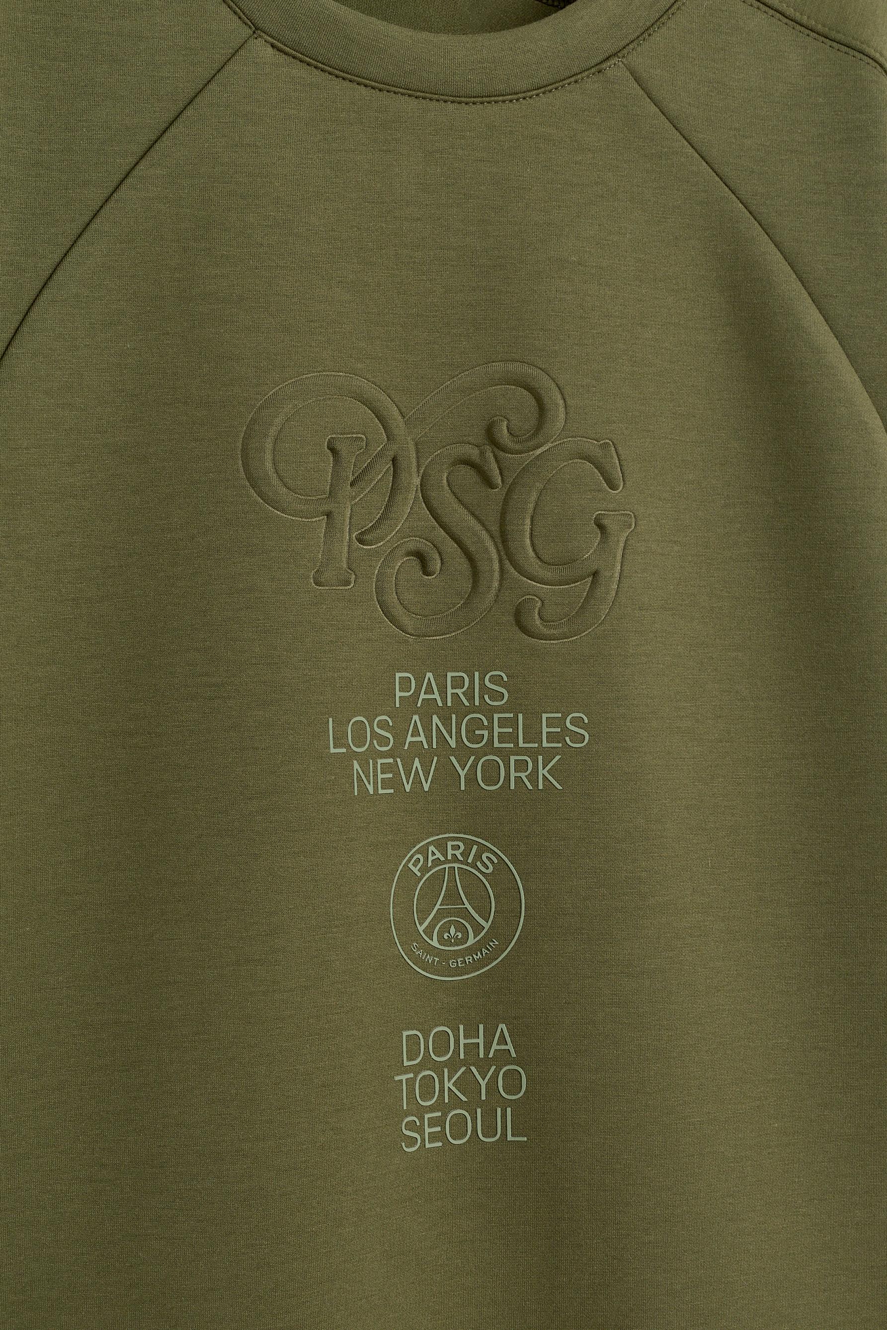 Paris Saint-Germain x Lefties interlock T-shirt — DARK KHAKI
