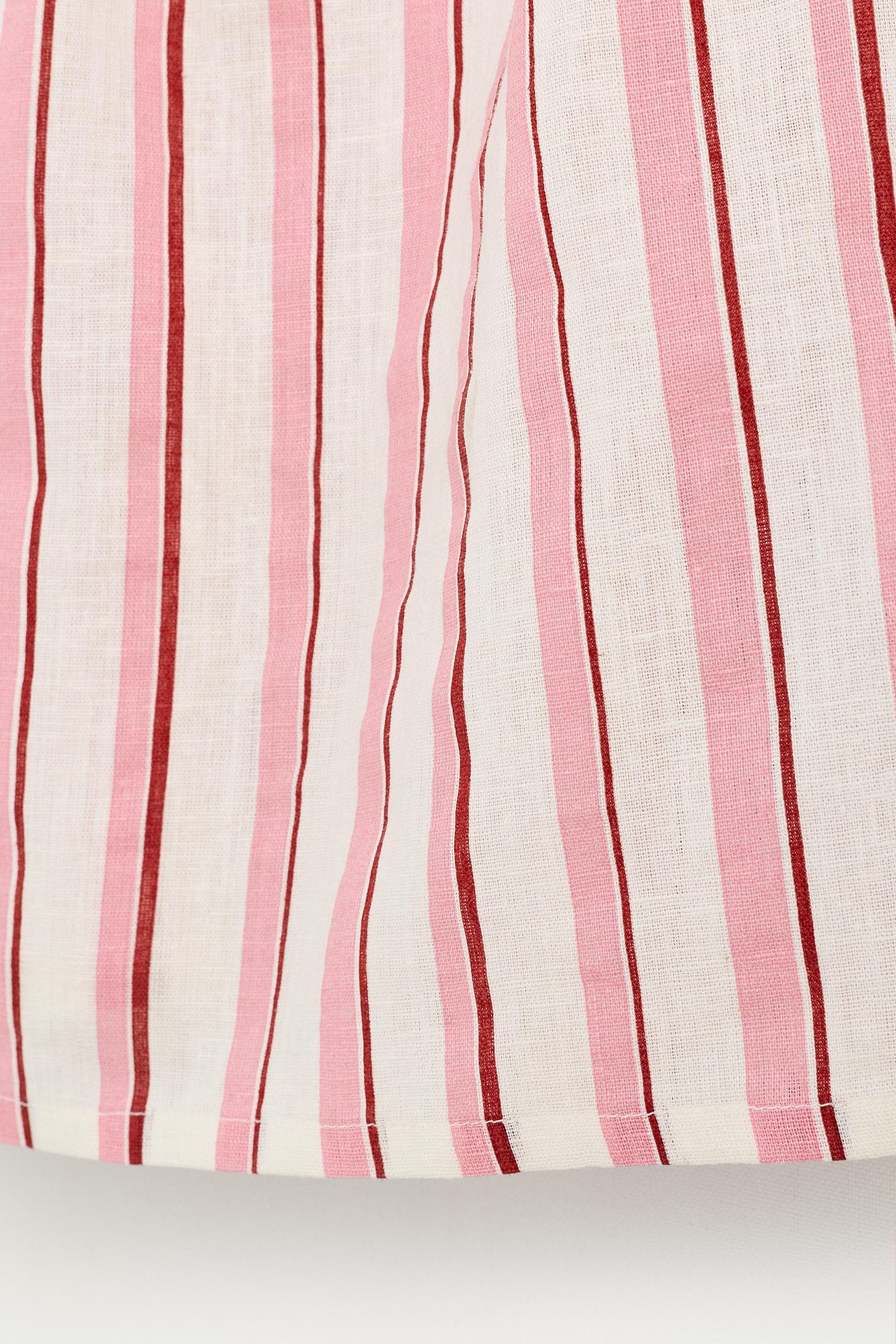 Baby Girl | Pink striped dress — PINK