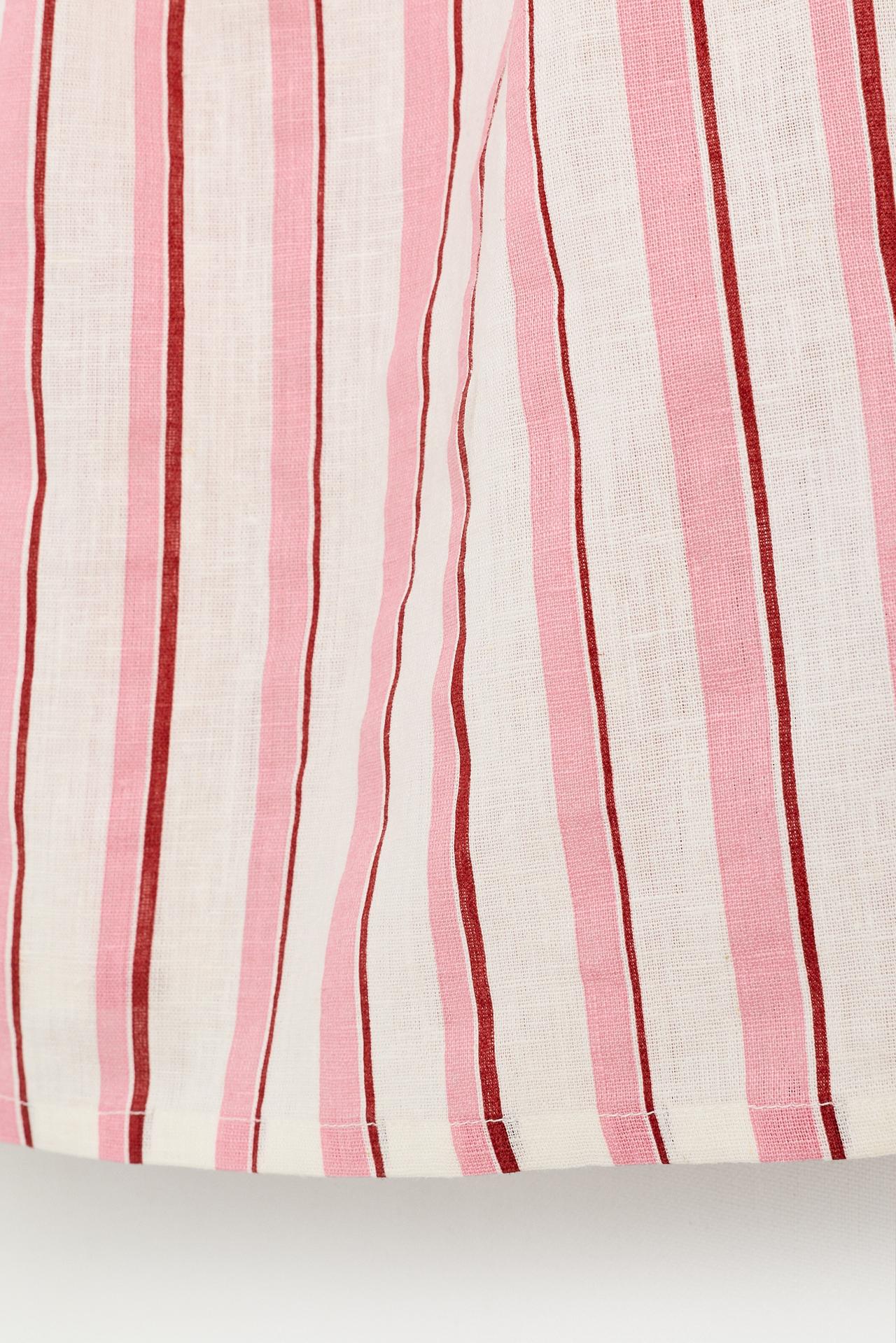Baby Girl | Pink striped dress — PINK