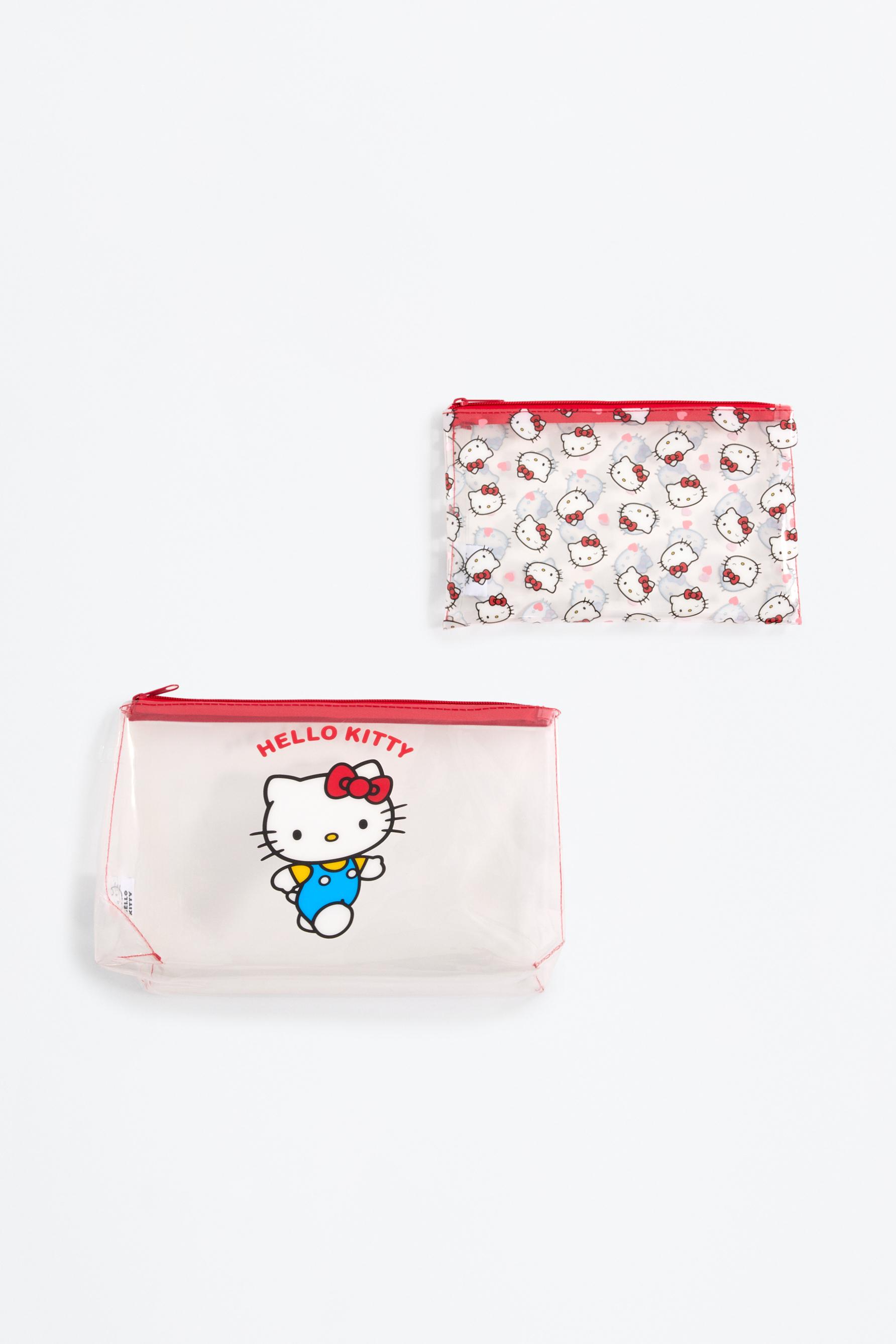 Kitty　色々まとめて Hello Kitty ©SANRIO 2'li kozmetik çantası seti - Mont | Ceket