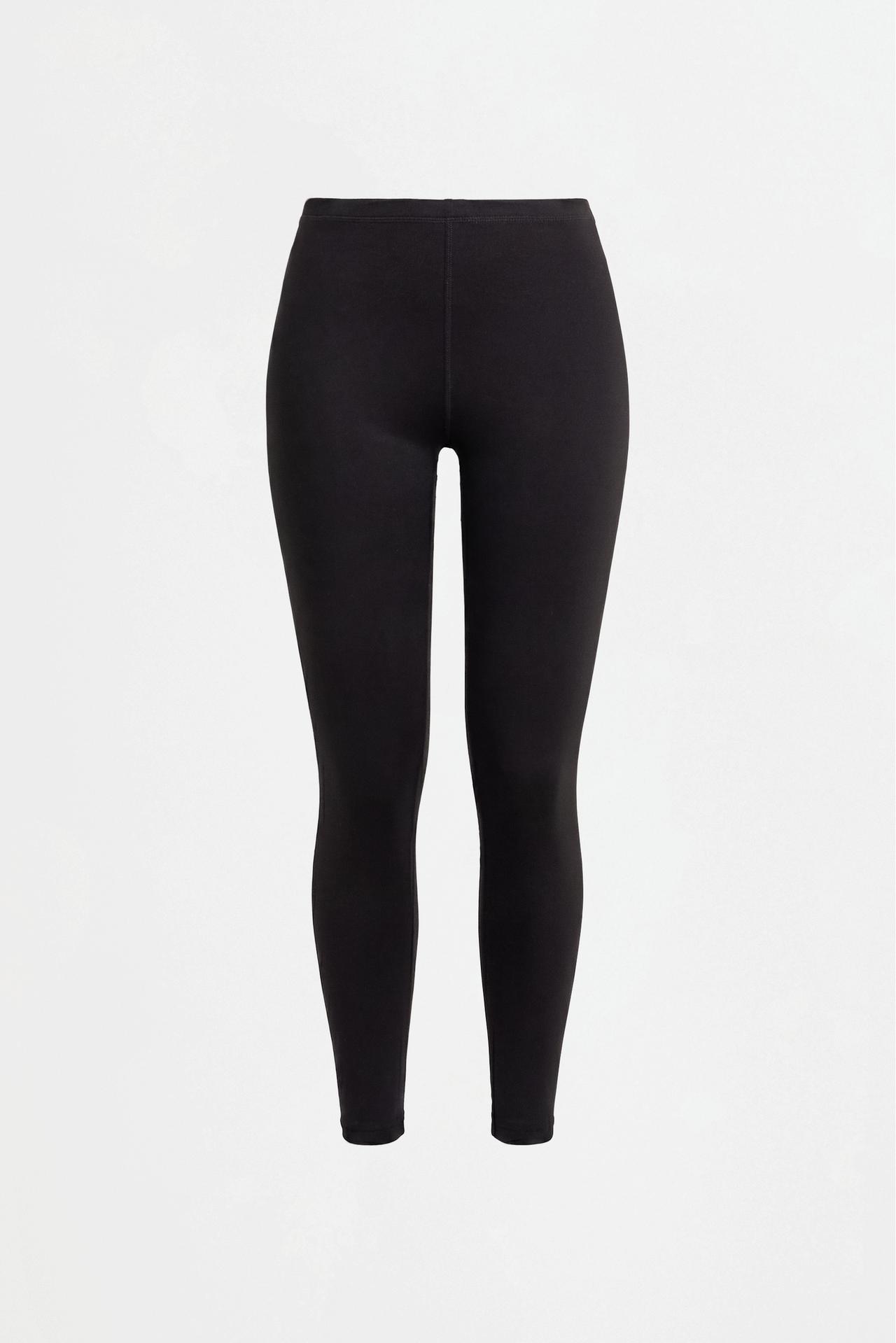 Medium-weight thermal leggings (-7ºC to 9ºC) — BLACK