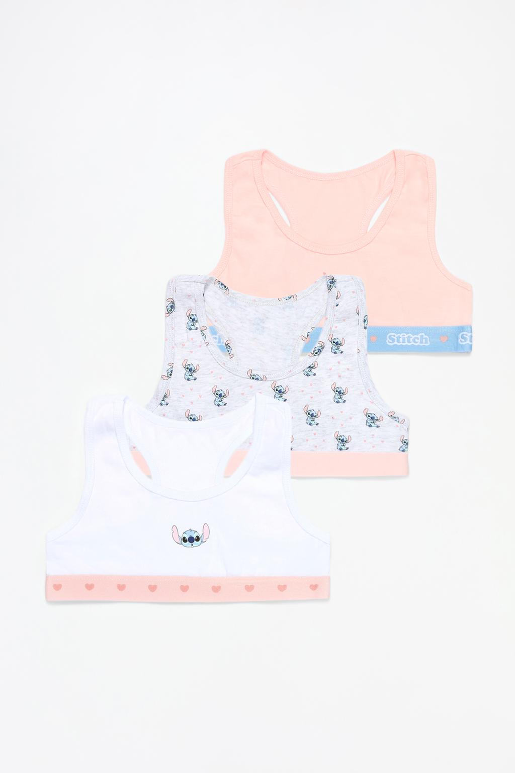 Pack de 3 tops estampados de Lilo & Stitch ©Disney