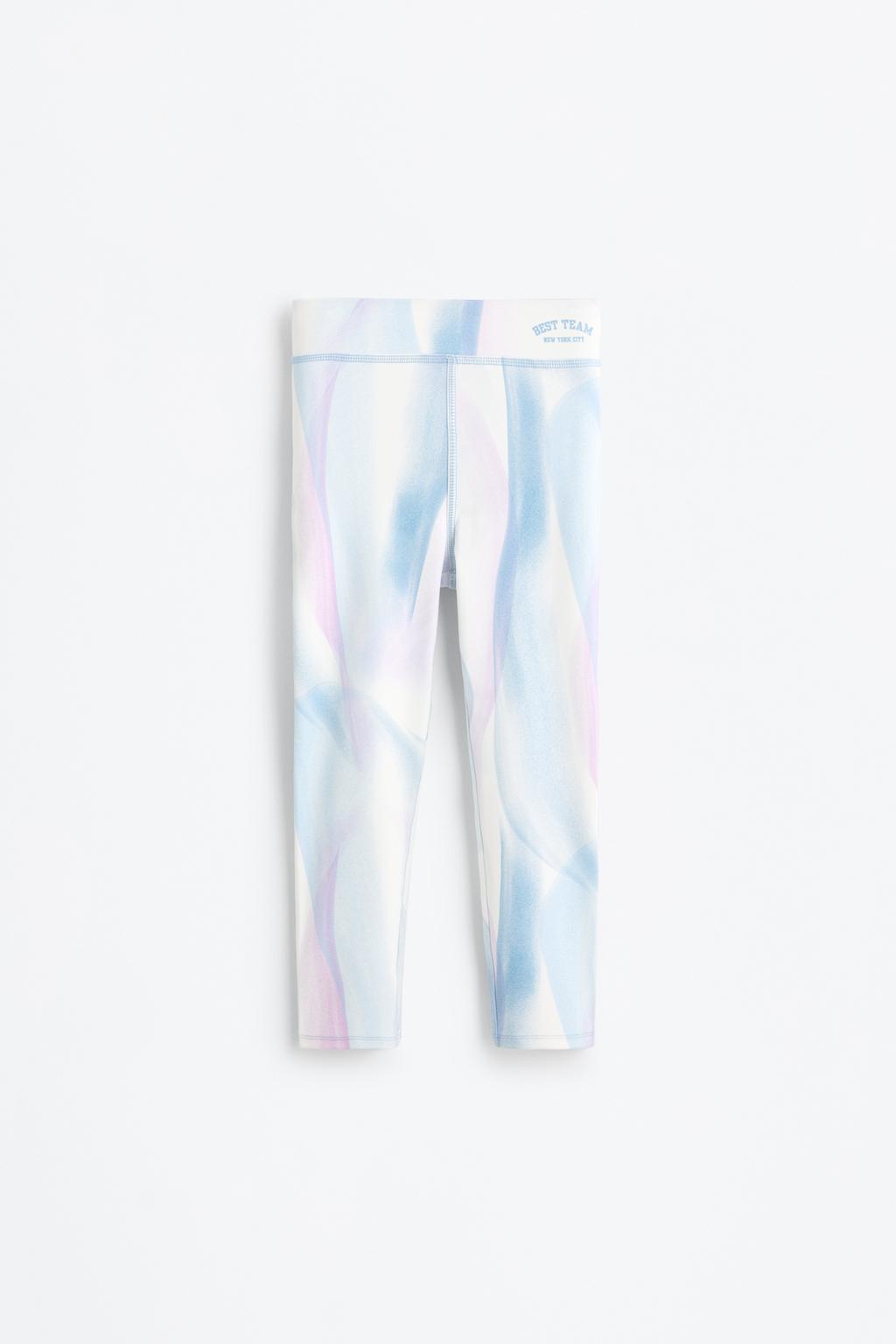 Printed sports leggings
