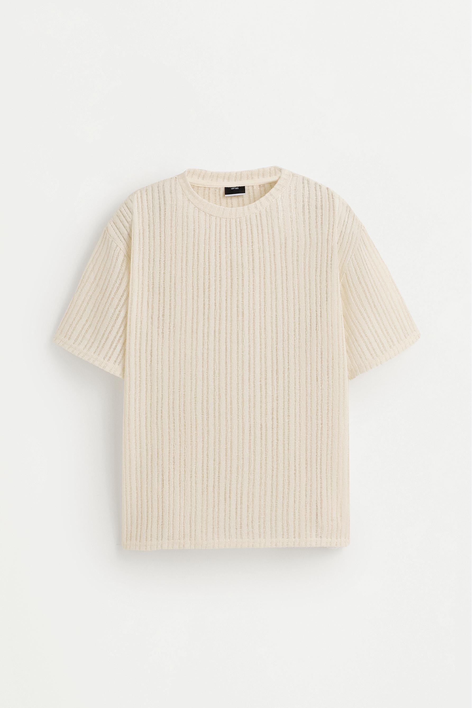 Openwork T-shirt — BUTTER