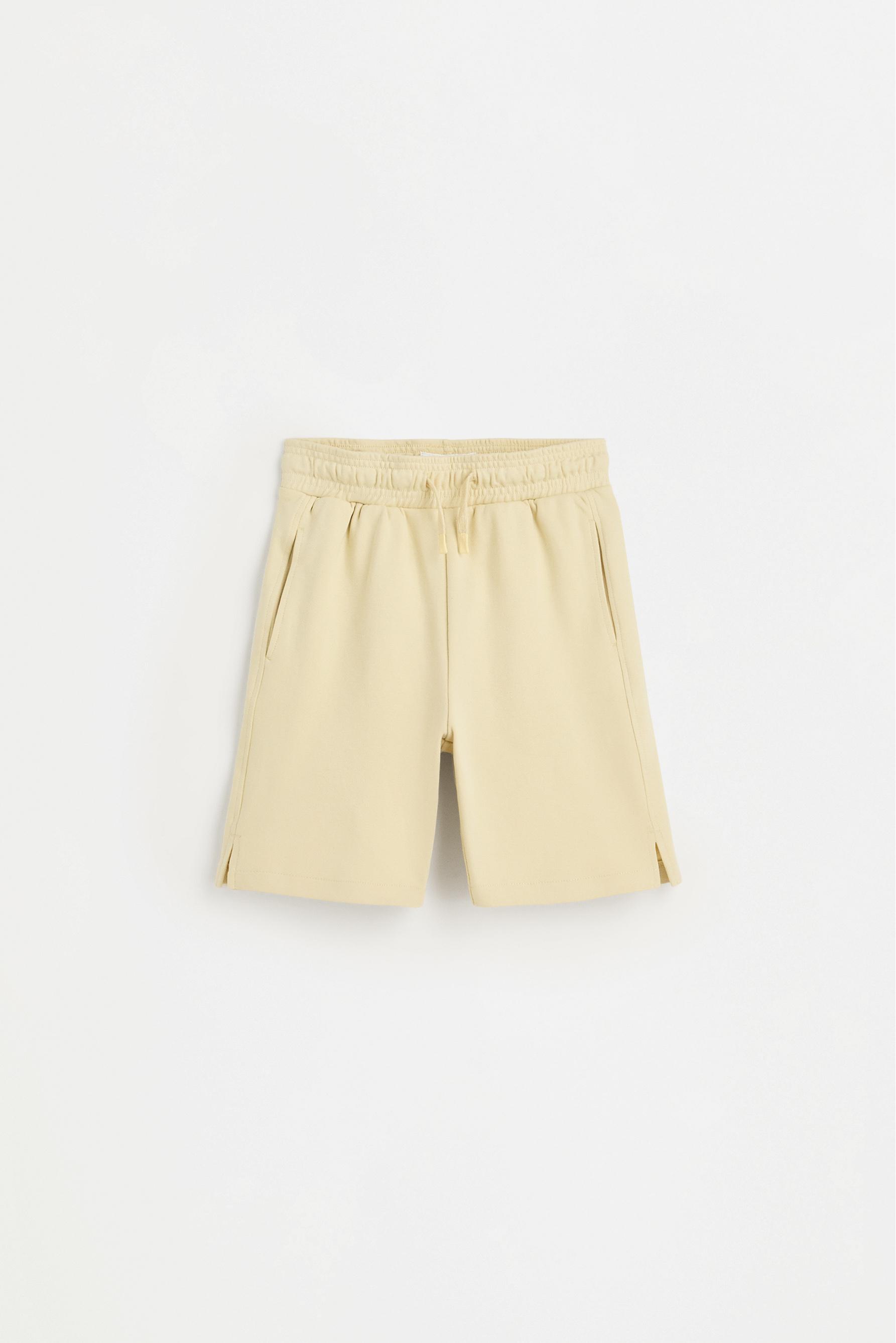 Interlock Bermuda shorts — VANILLA