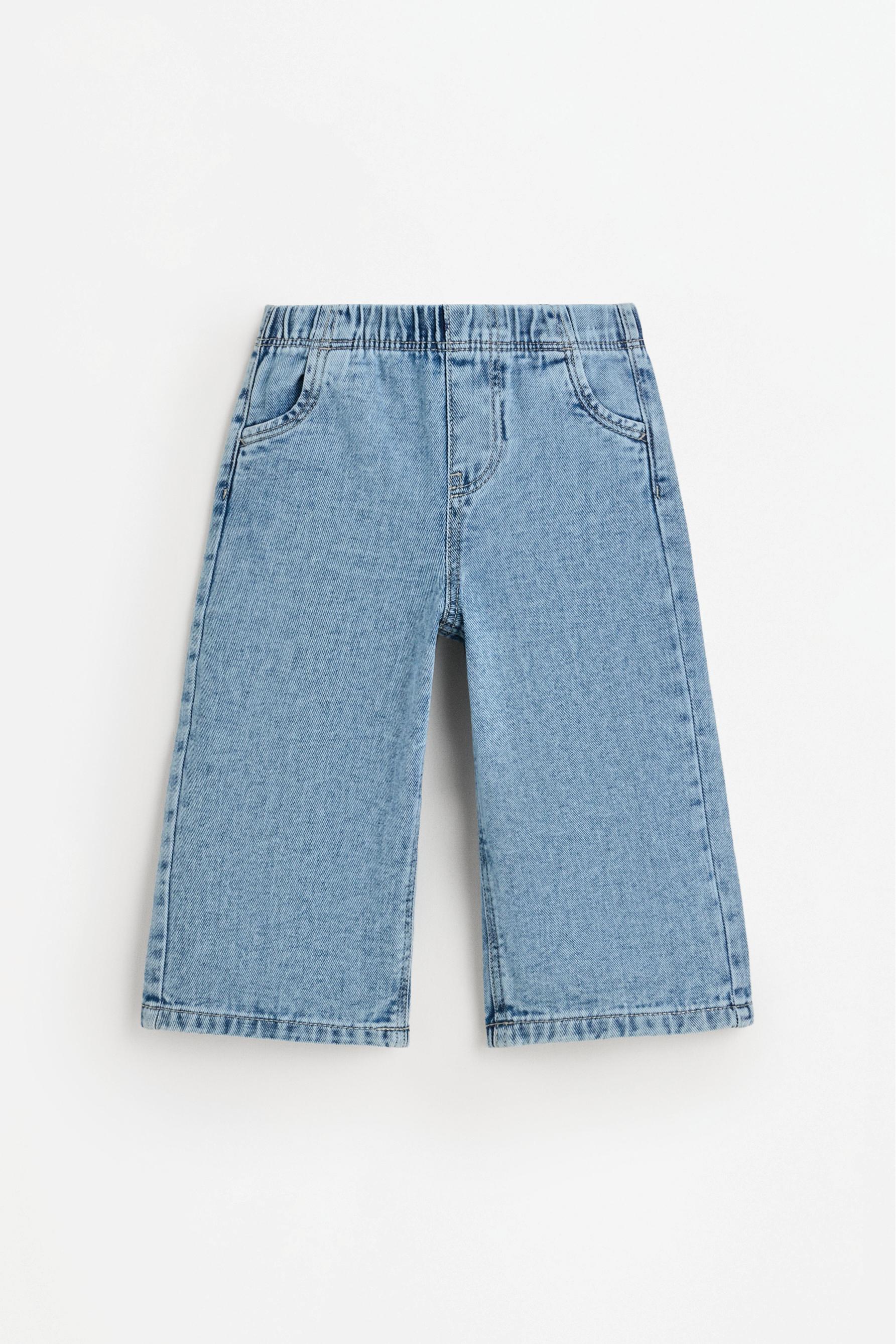 Wide-leg jeans — BLUE